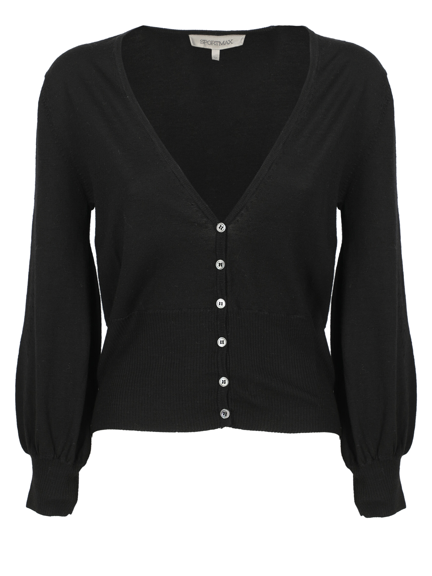 Sportmax Femme Pulls et sweat-shirts Black Fabric
