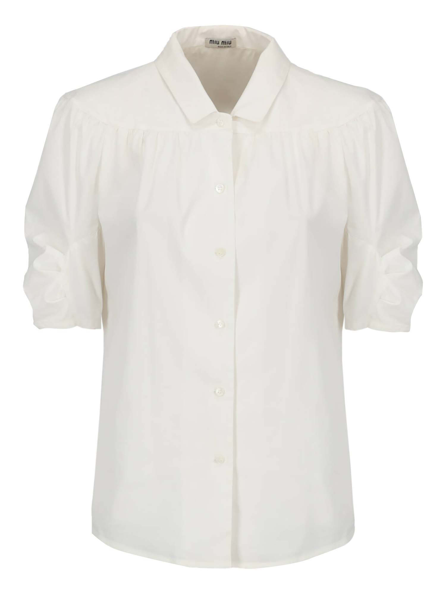 Chemises Pour Femme - Miu Miu - En Cotton White - Taille:  -