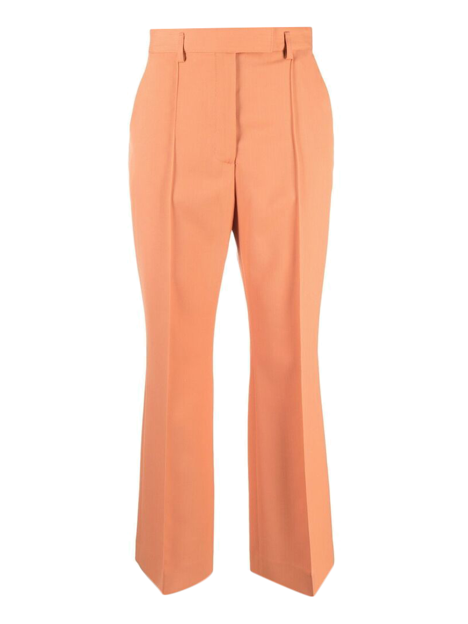 Acne Studios Femme Pantalons Orange Synthetic Fibers