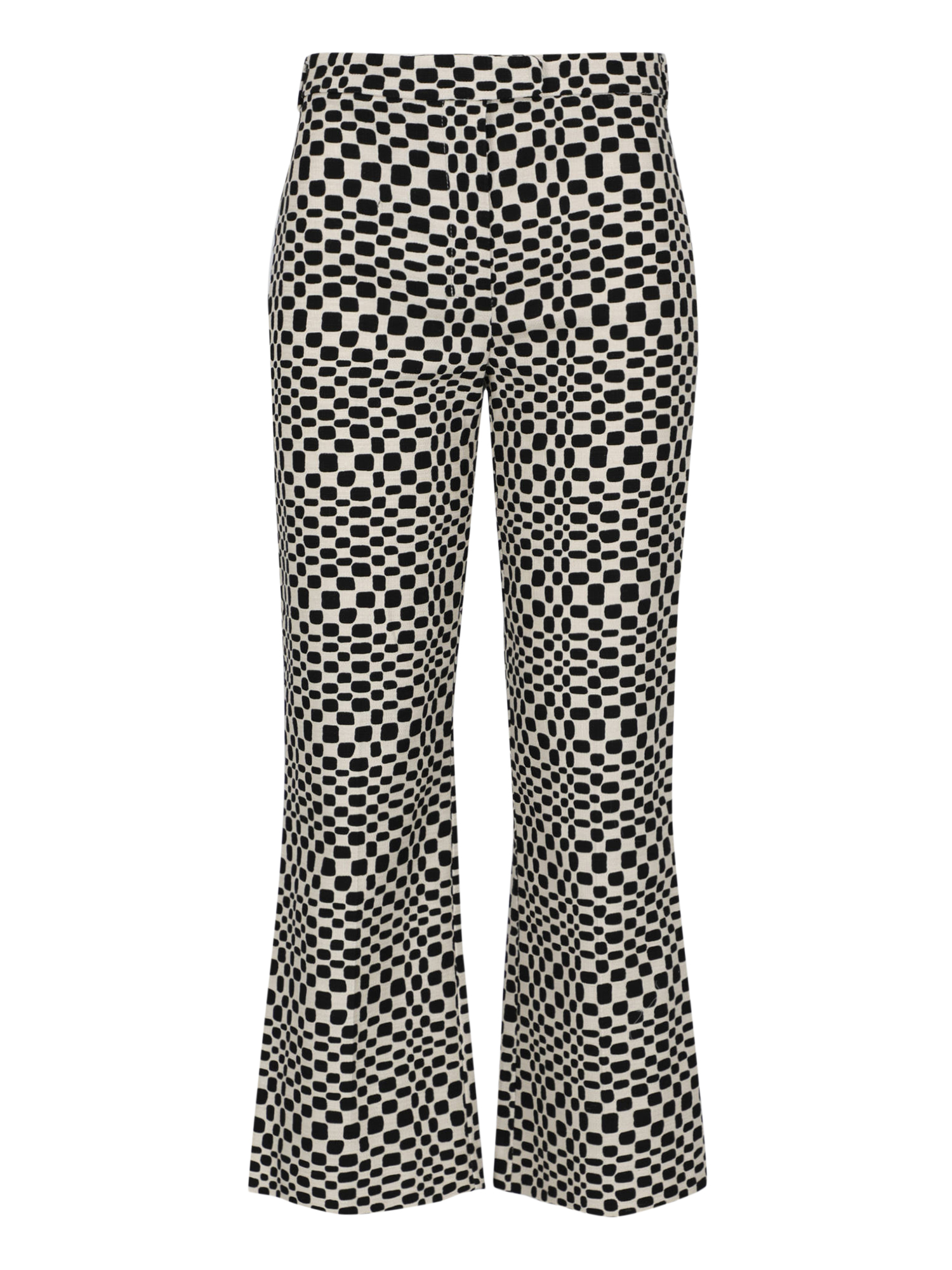 Pre-owned 's Max Mara Trousers In Black, White
