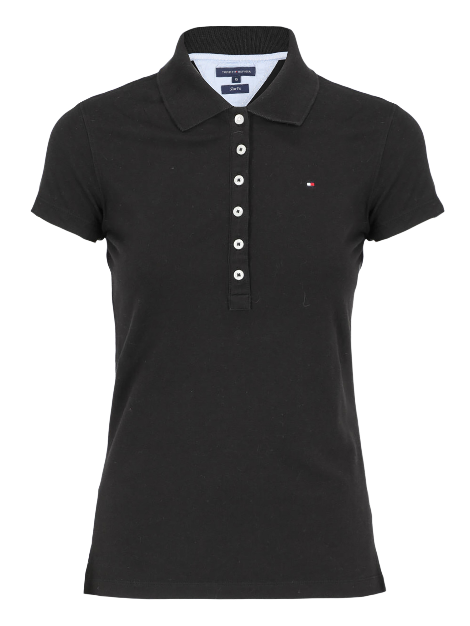 T-shirts Et Tops Pour Femme - Tommy Hilfiger - En Cotton Black - Taille:  -