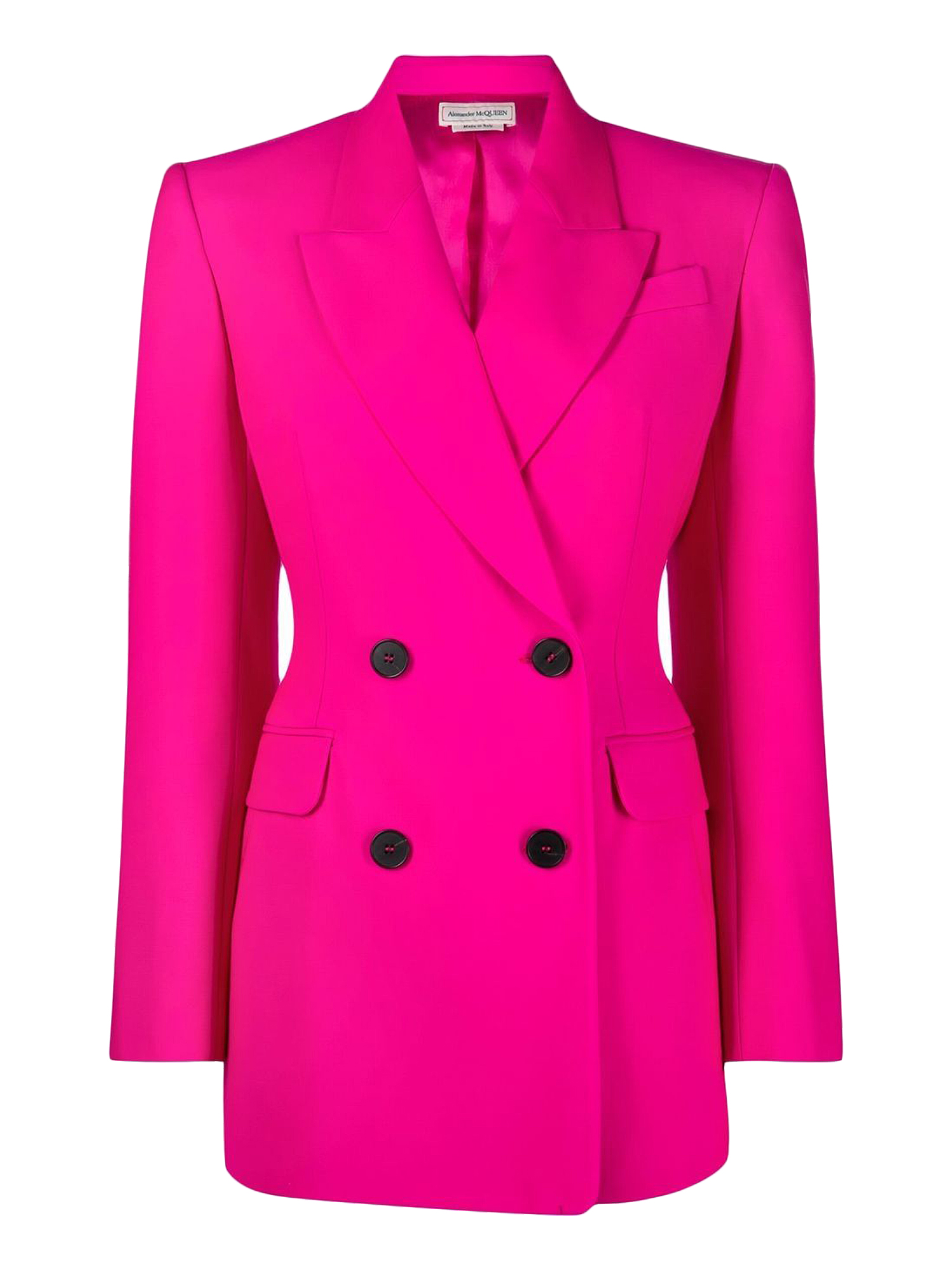 Alexander Mcqueen Femme Vestes Pink Wool