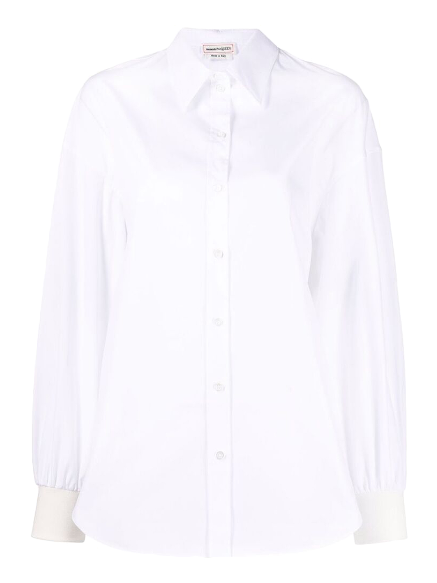 Alexander Mcqueen Femme Chemises White Cotton