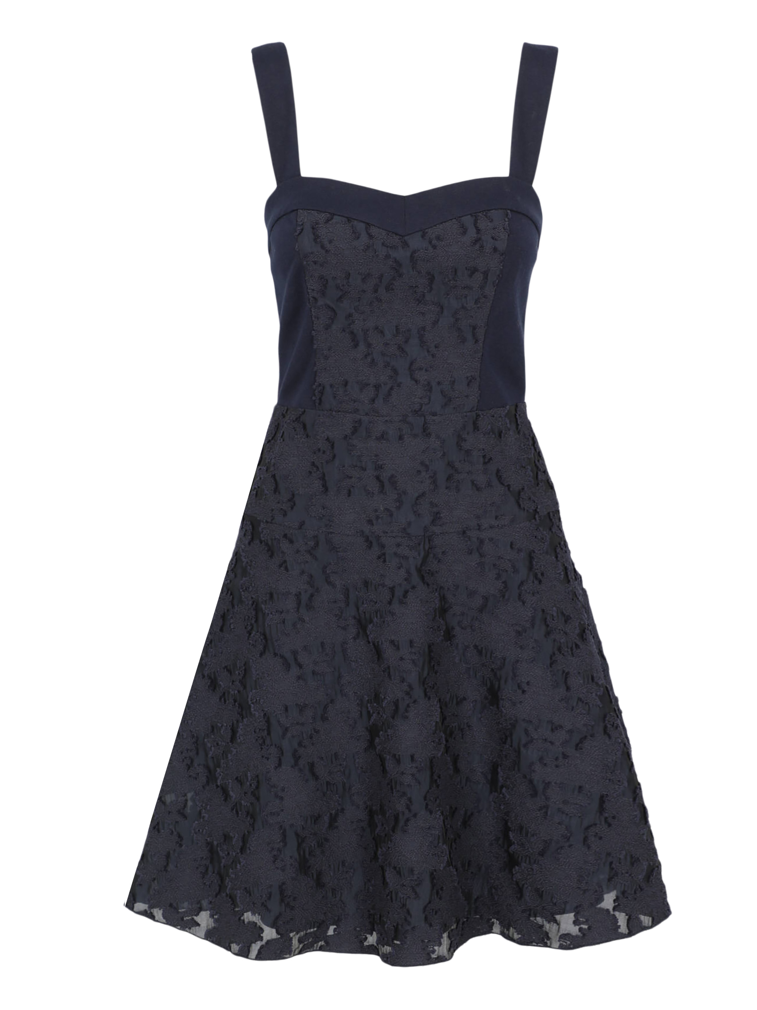 Pre-owned Dkny Women's Dresses -  - In Navy Synthetic Fibers