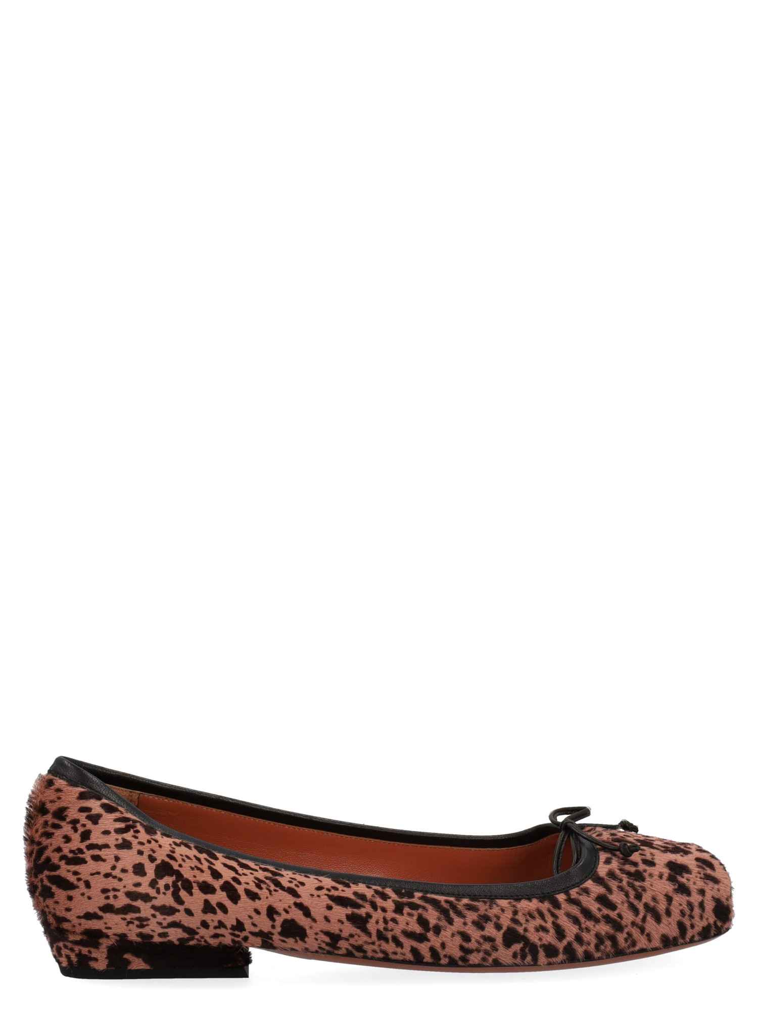 Alaia Femme Ballerines Brown Leather