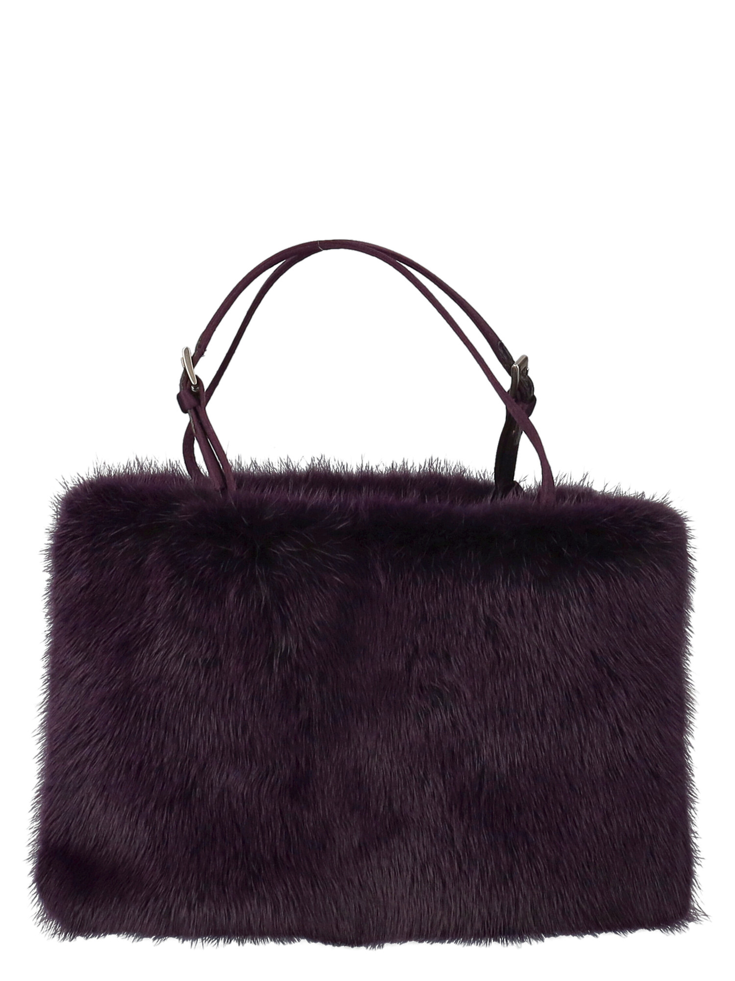 Sacs À Main Pour Femme - Prada - En Leather Purple - Taille:  -