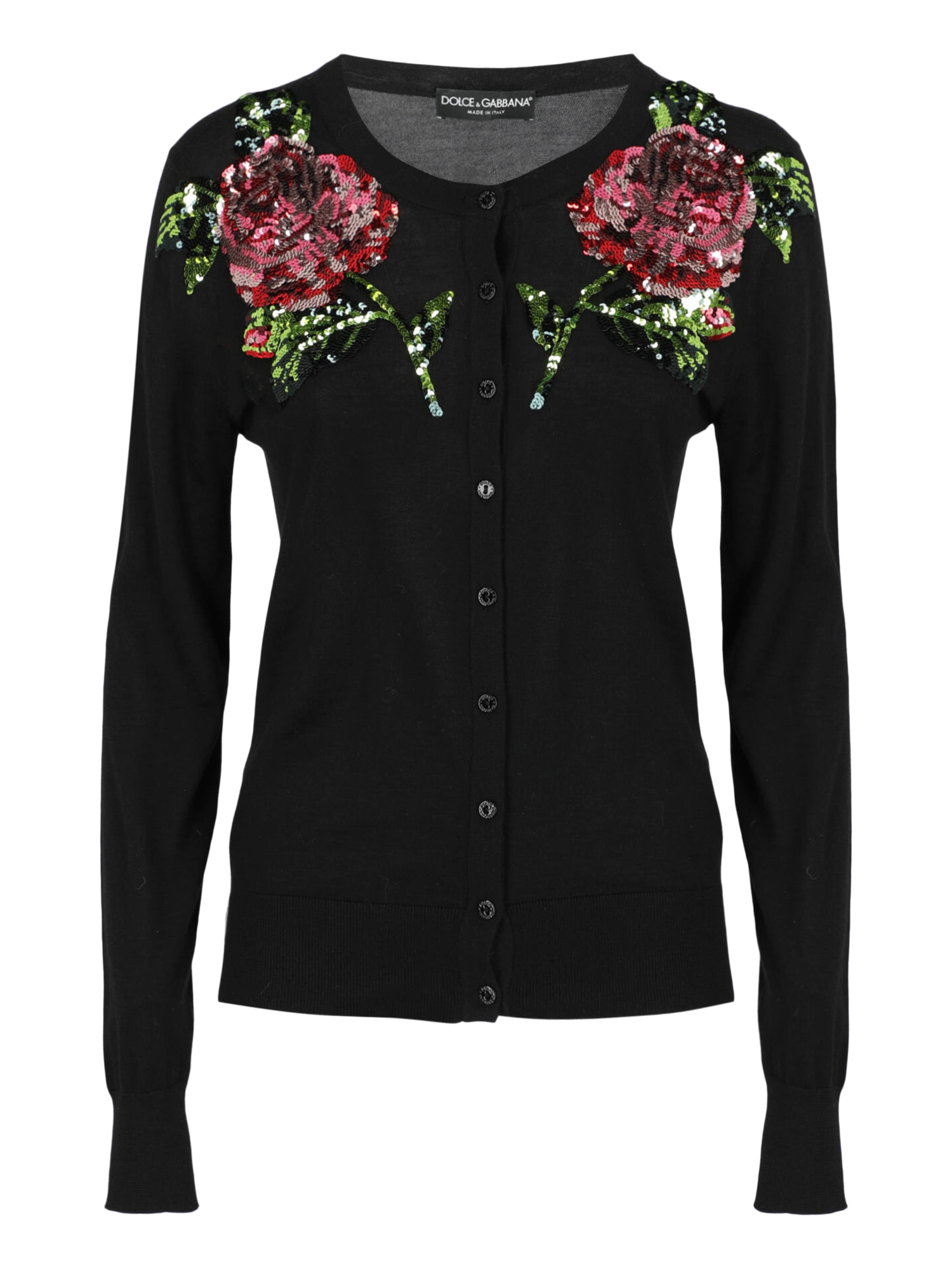 Pre-owned Dolce & Gabbana Women's Knitwear & Sweatshirts -  - In Black, Multicolor Wool
