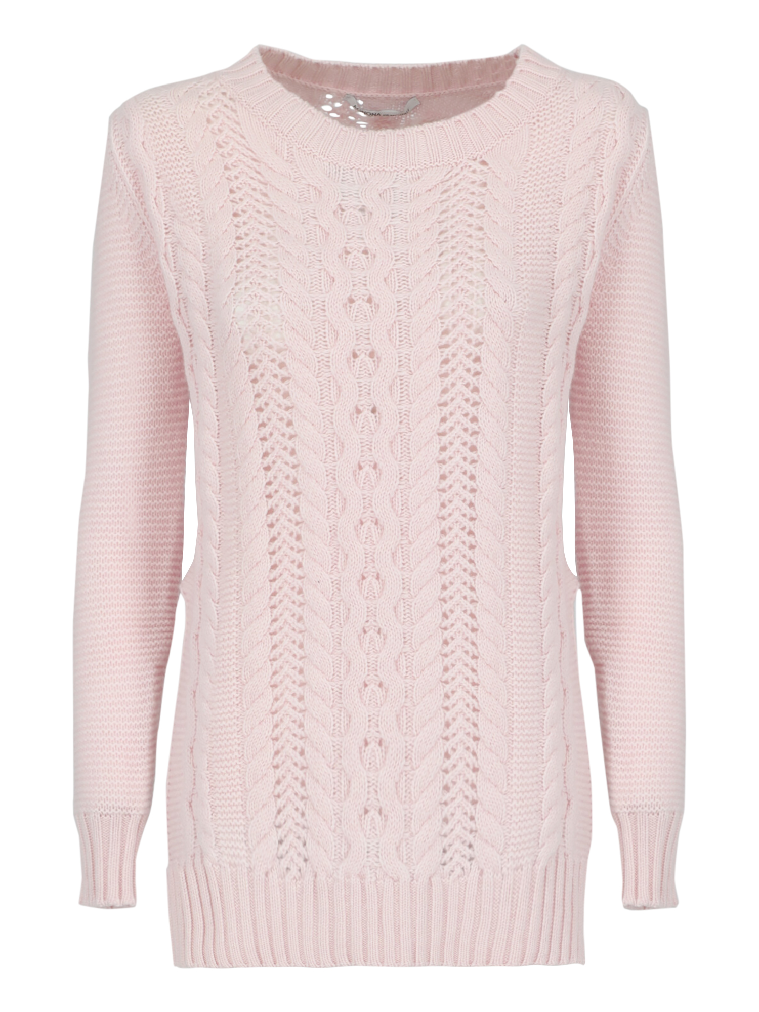 Agnona Femme Pulls et sweat-shirts Pink Wool