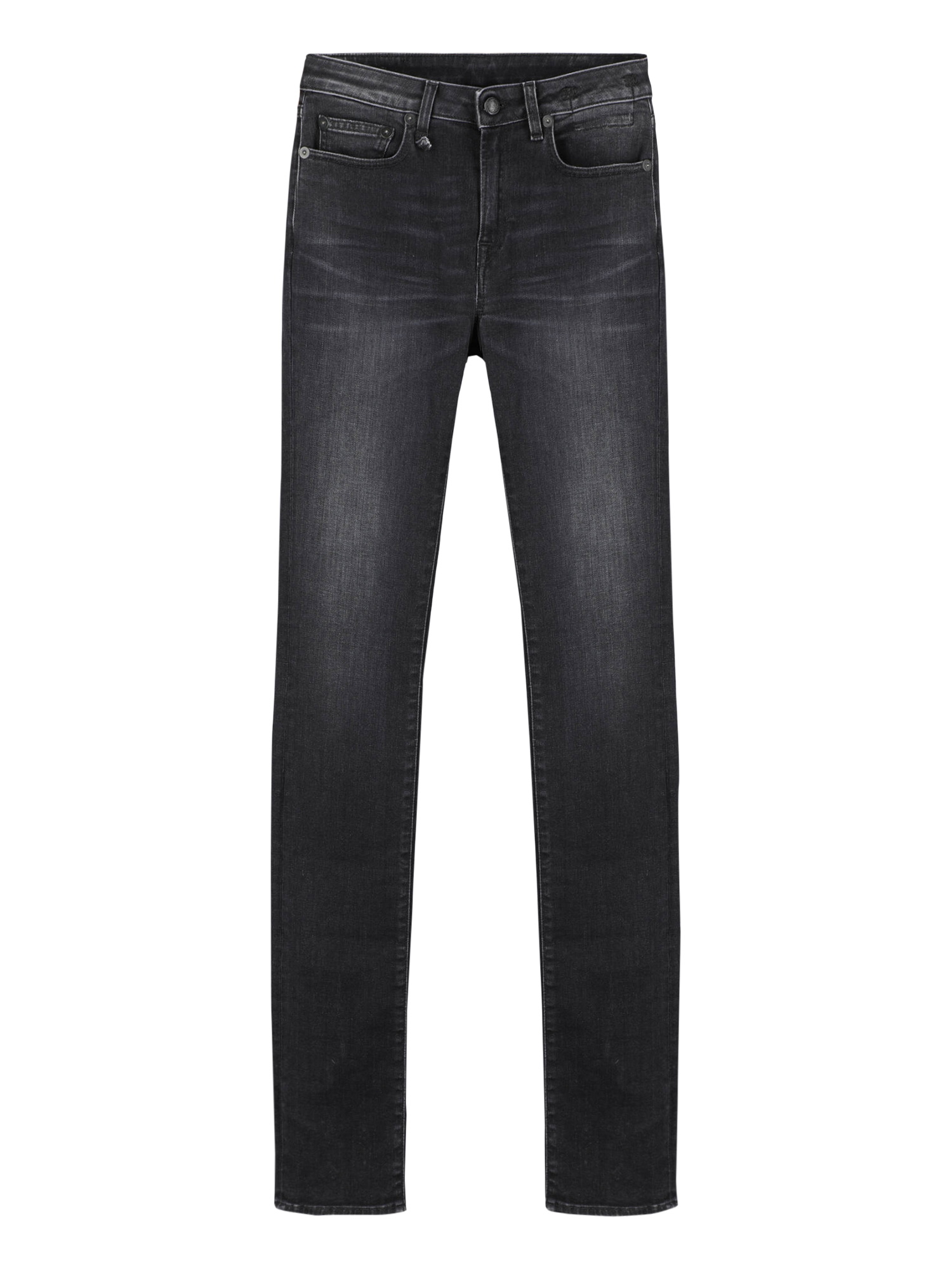 Condition: Very Good, Solid Color Cotton, Color: Anthracite - XS - Denim 25 -
