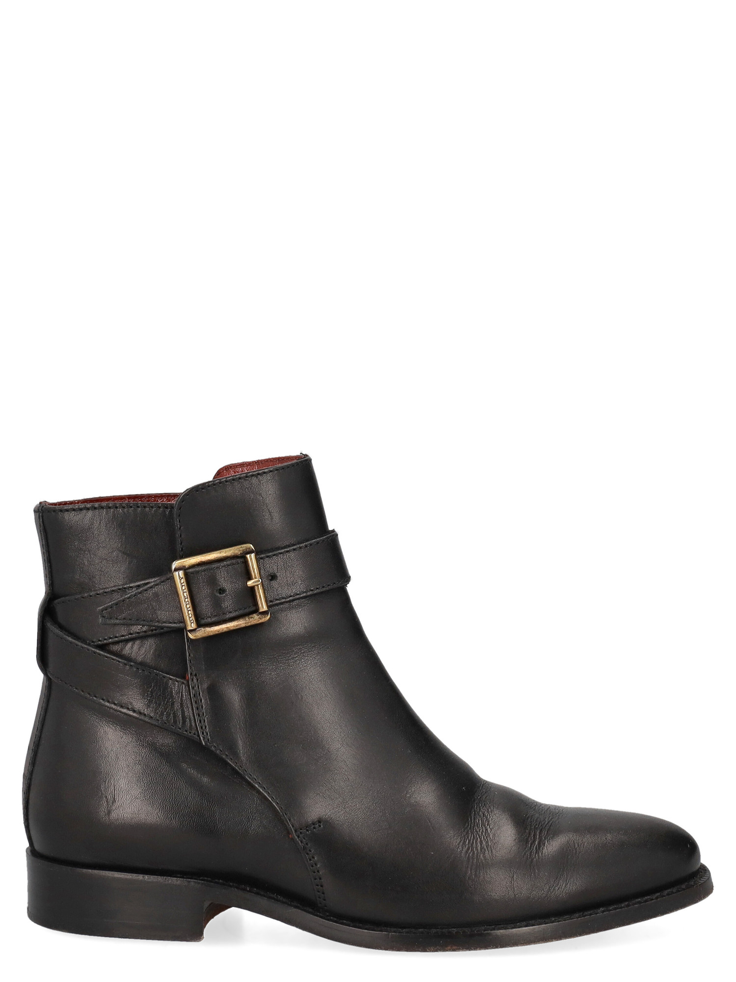 Women's Ankle Boots - Burberry - In Black Leather