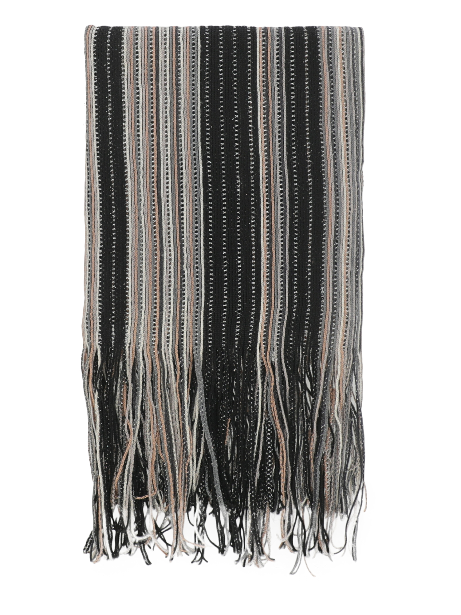 Missoni Femme Étoles et foulards Beige, Black, Grey Synthetic Fibers