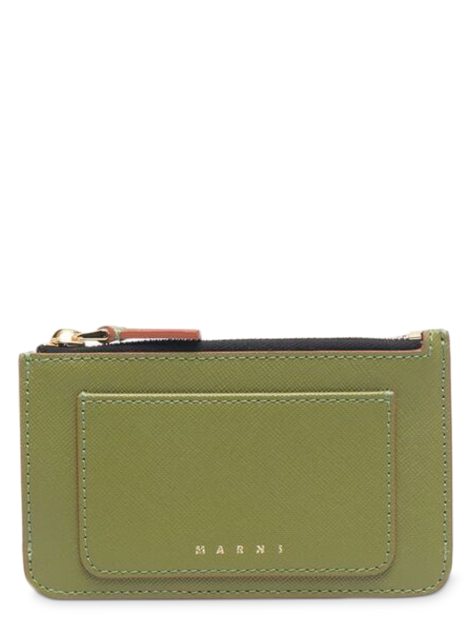 Marni Femme Portefeuilles Green Leather