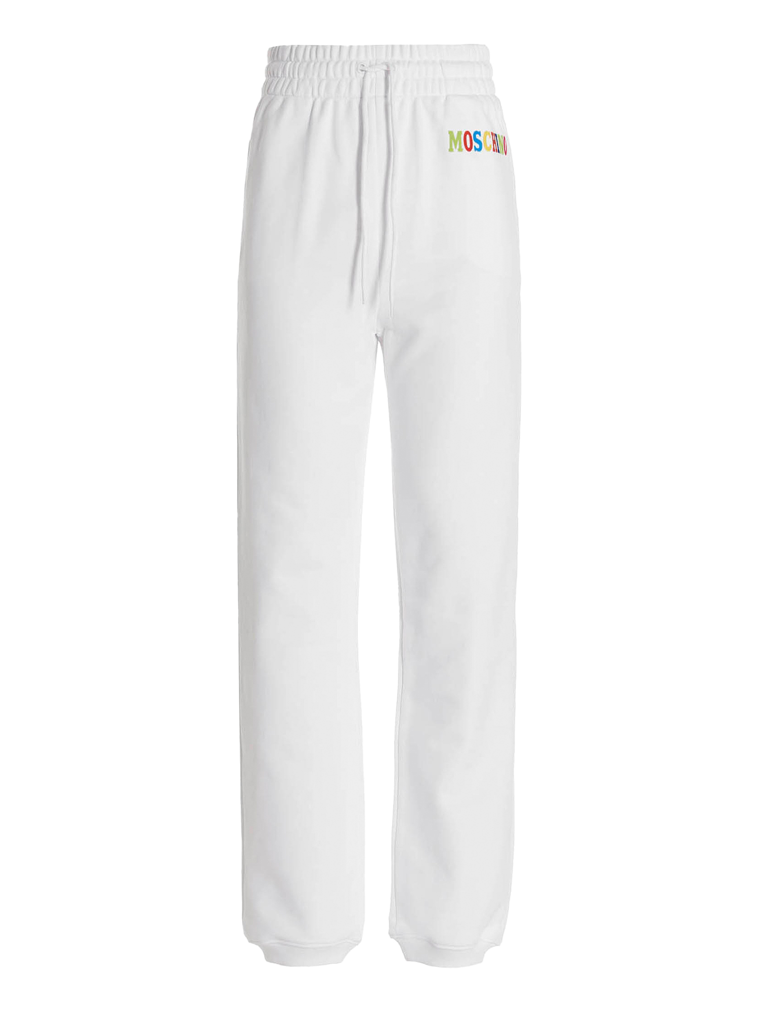 Pantalons Pour Femme - Moschino - En Cotton White - Taille:  -