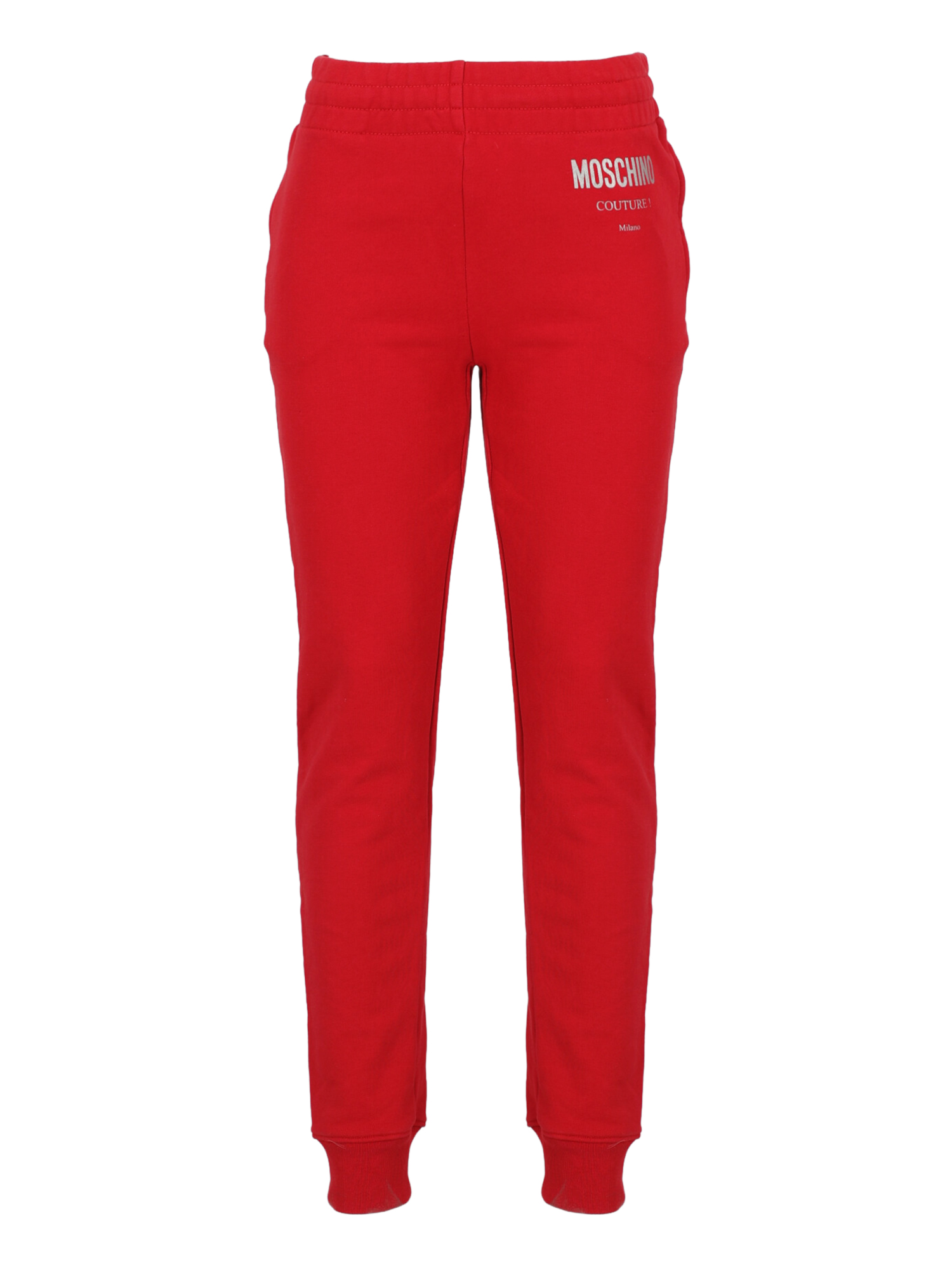 Moschino Femme Pantalons Red Cotton