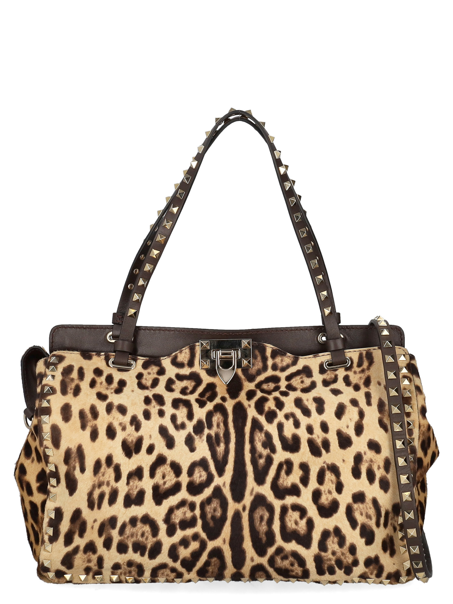 Condition: Very Good, Animal Print Leather, Color: Brown -  -  -