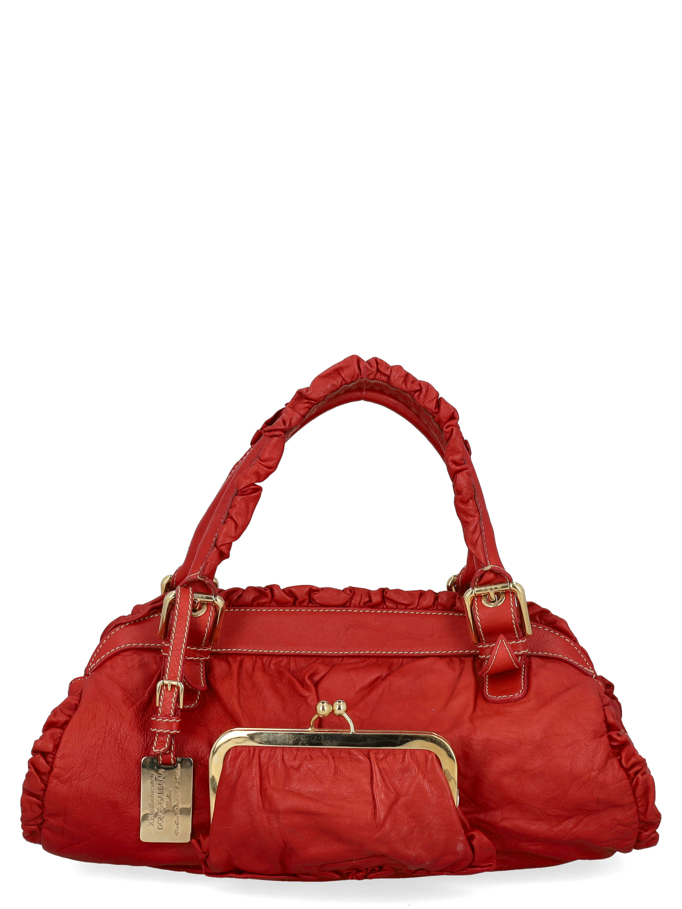 Pre-owned Dolce & Gabbana Handbags In Red
