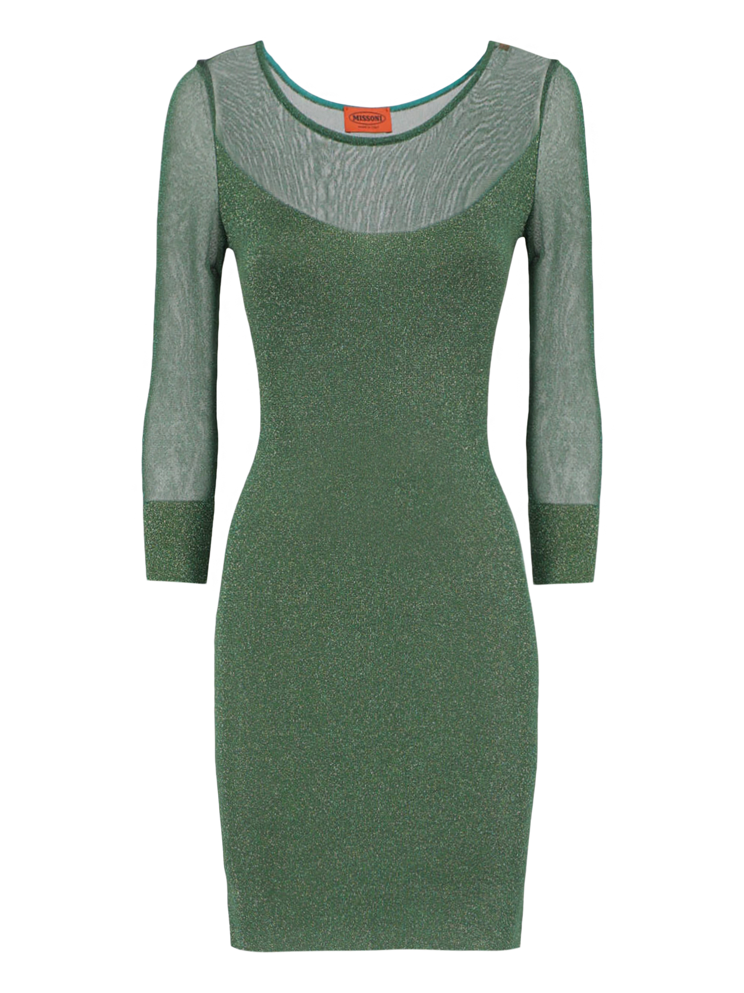 Pre-owned Missoni Dresses In Green