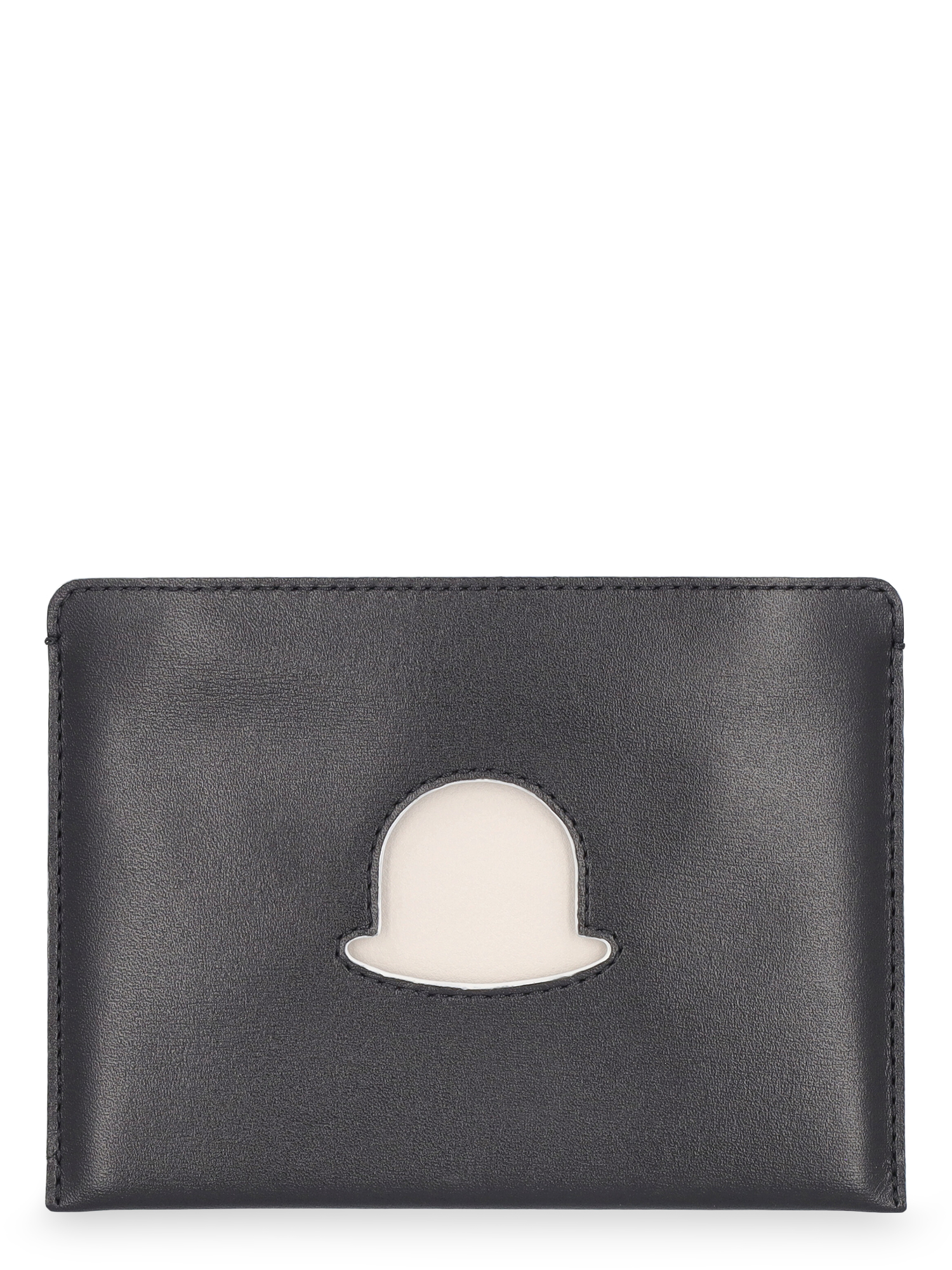 Delvaux Women's Wallets -  - In Black, White Leather