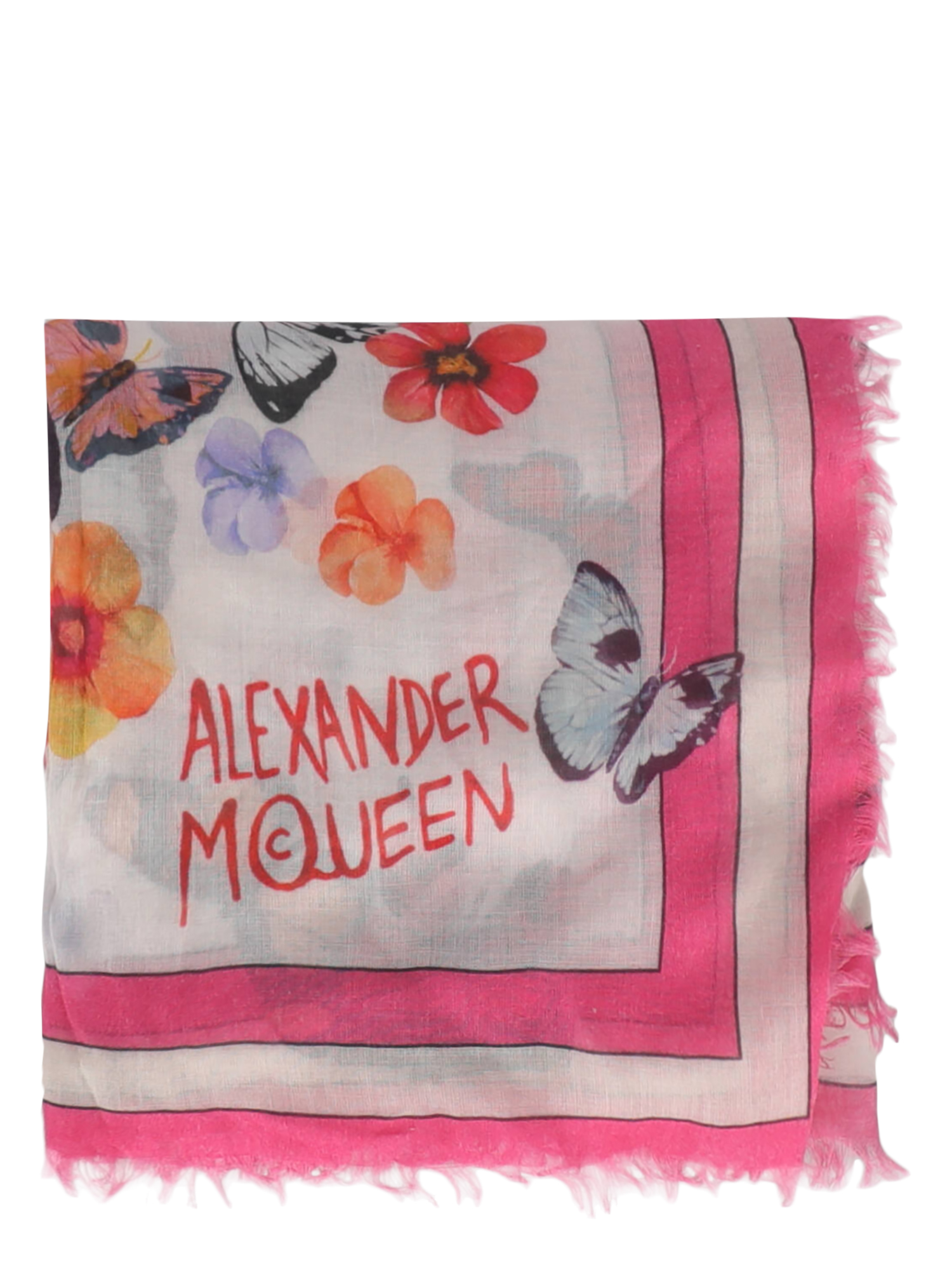 Étoles Et Foulards Pour Femme - Alexander Mcqueen - En Synthetic Fibers Multicolor - Taille:  -