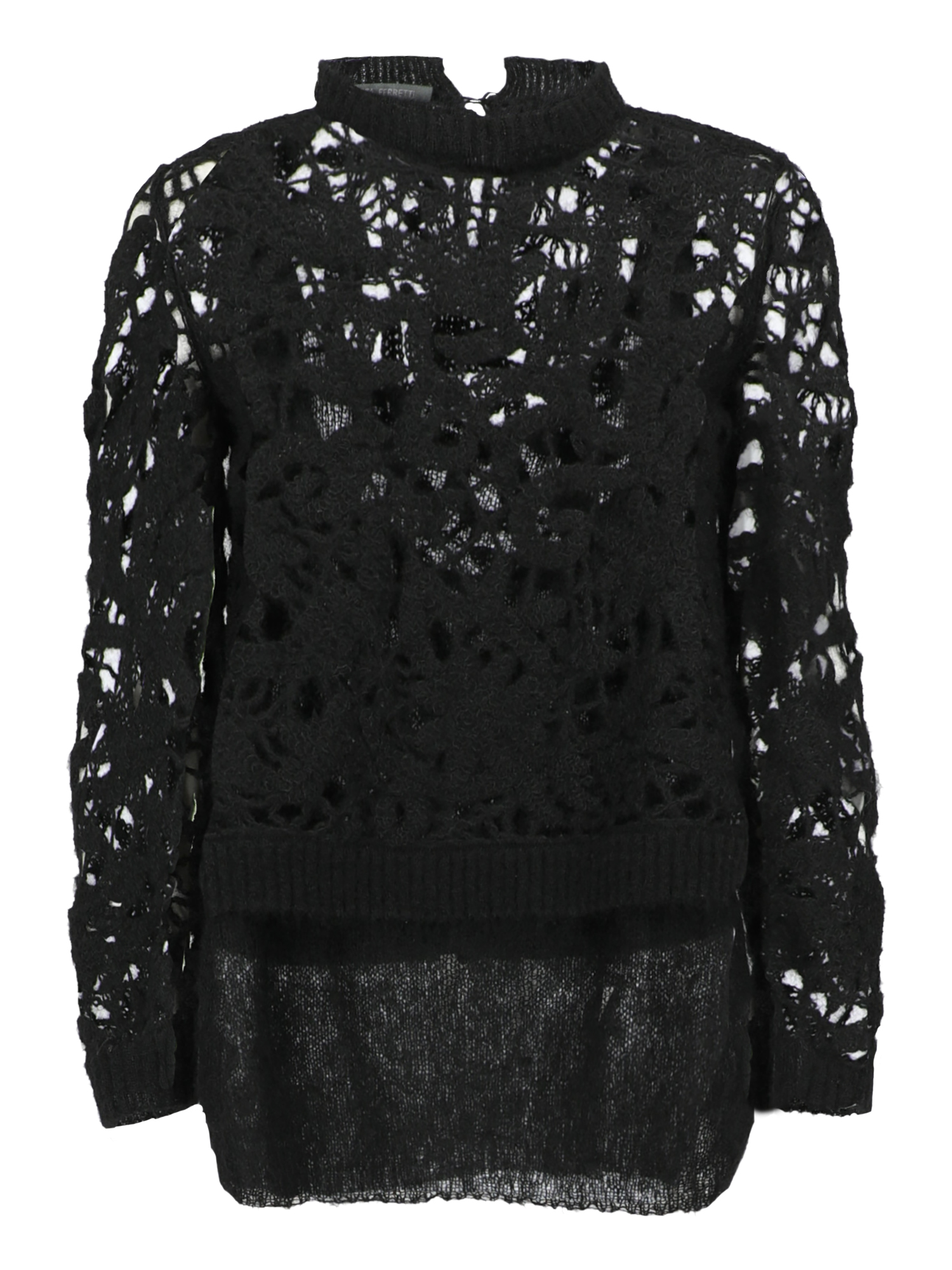 Alberta Ferretti Femme Pulls et sweat-shirts Black Fabric