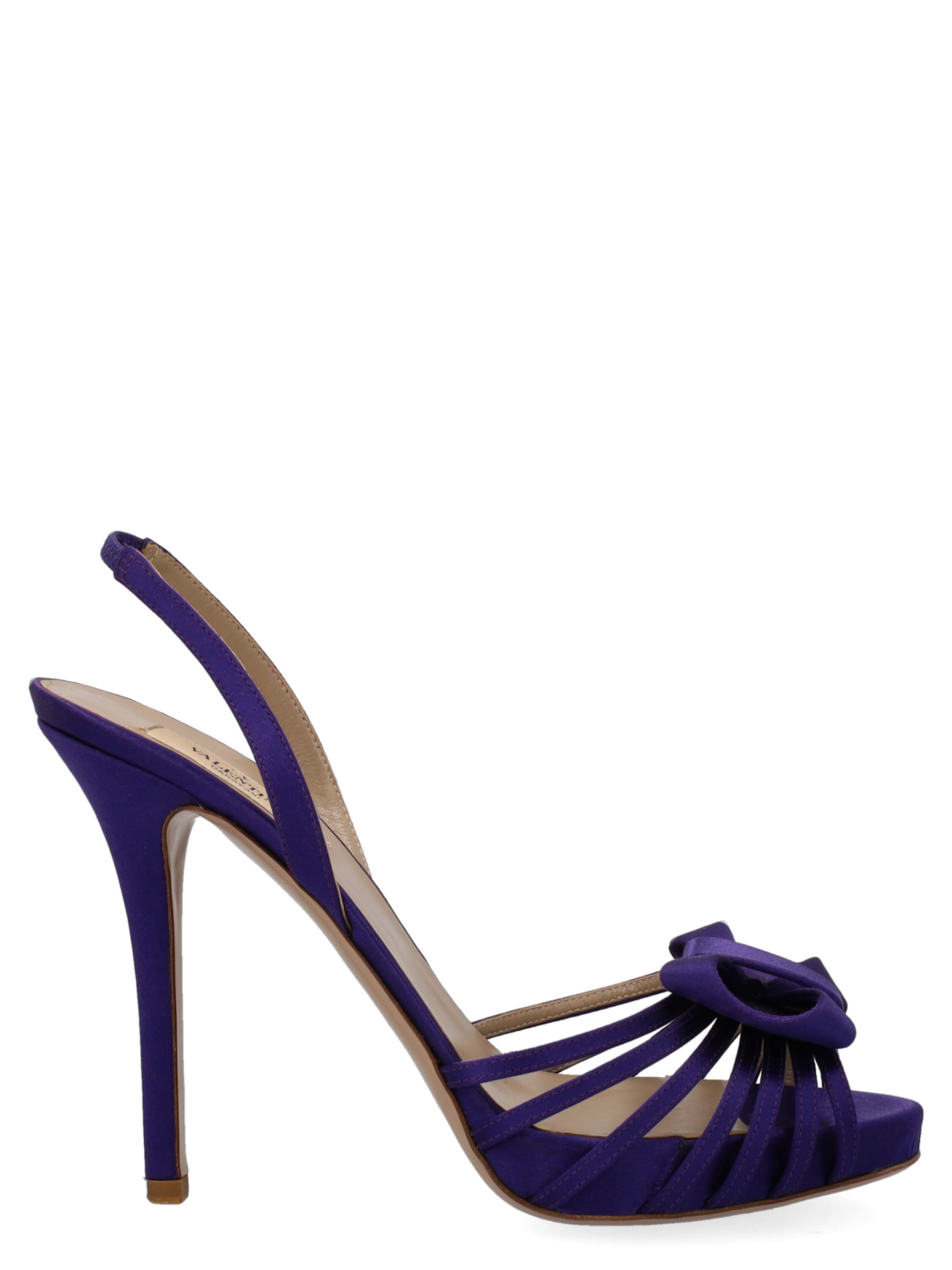 Pre-owned Valentino Garavani Women's Sandals - Valentino - In Purple Fabric