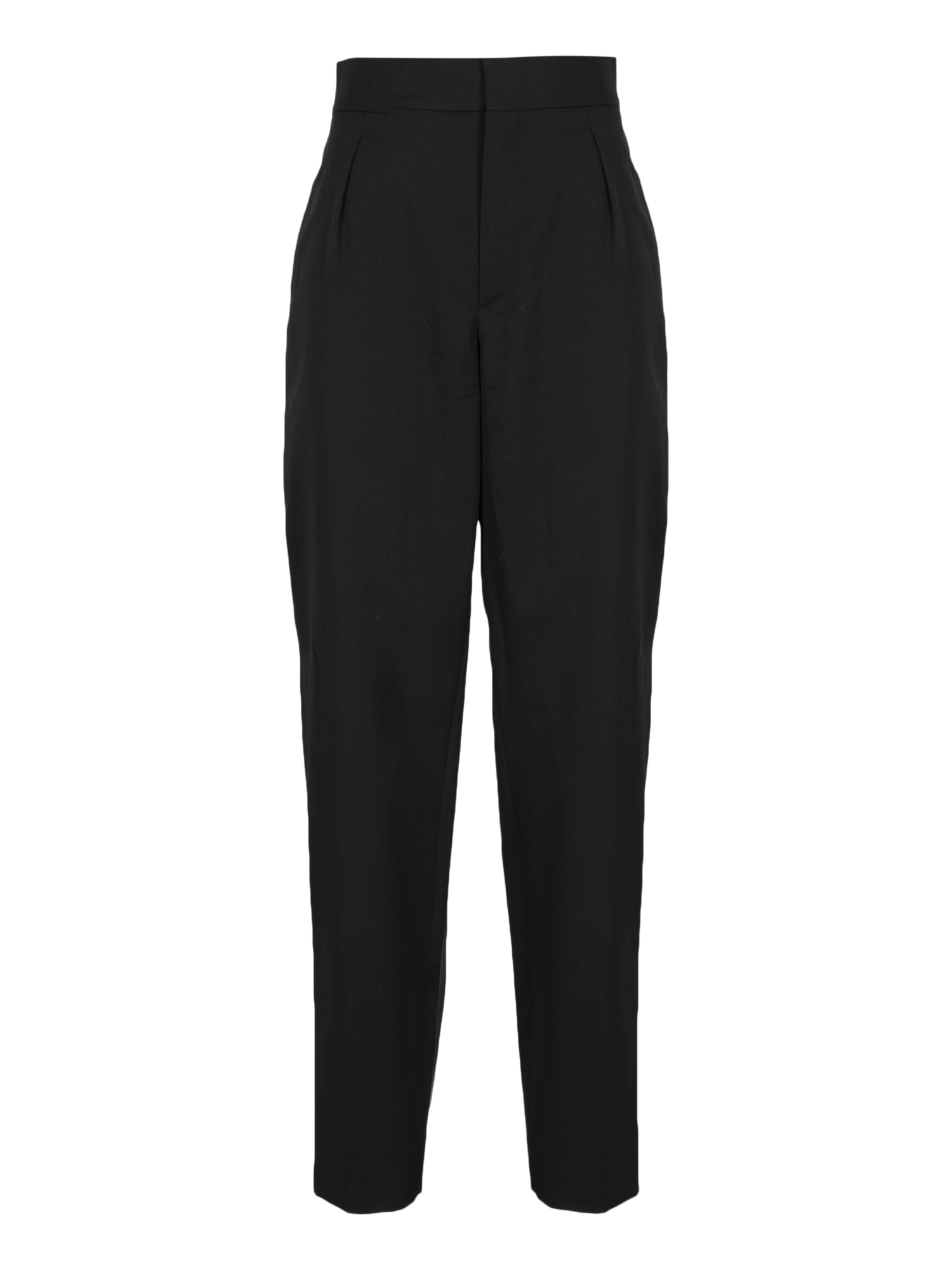 Pre-owned Saint Laurent Women's Trousers -  - In Black Wool