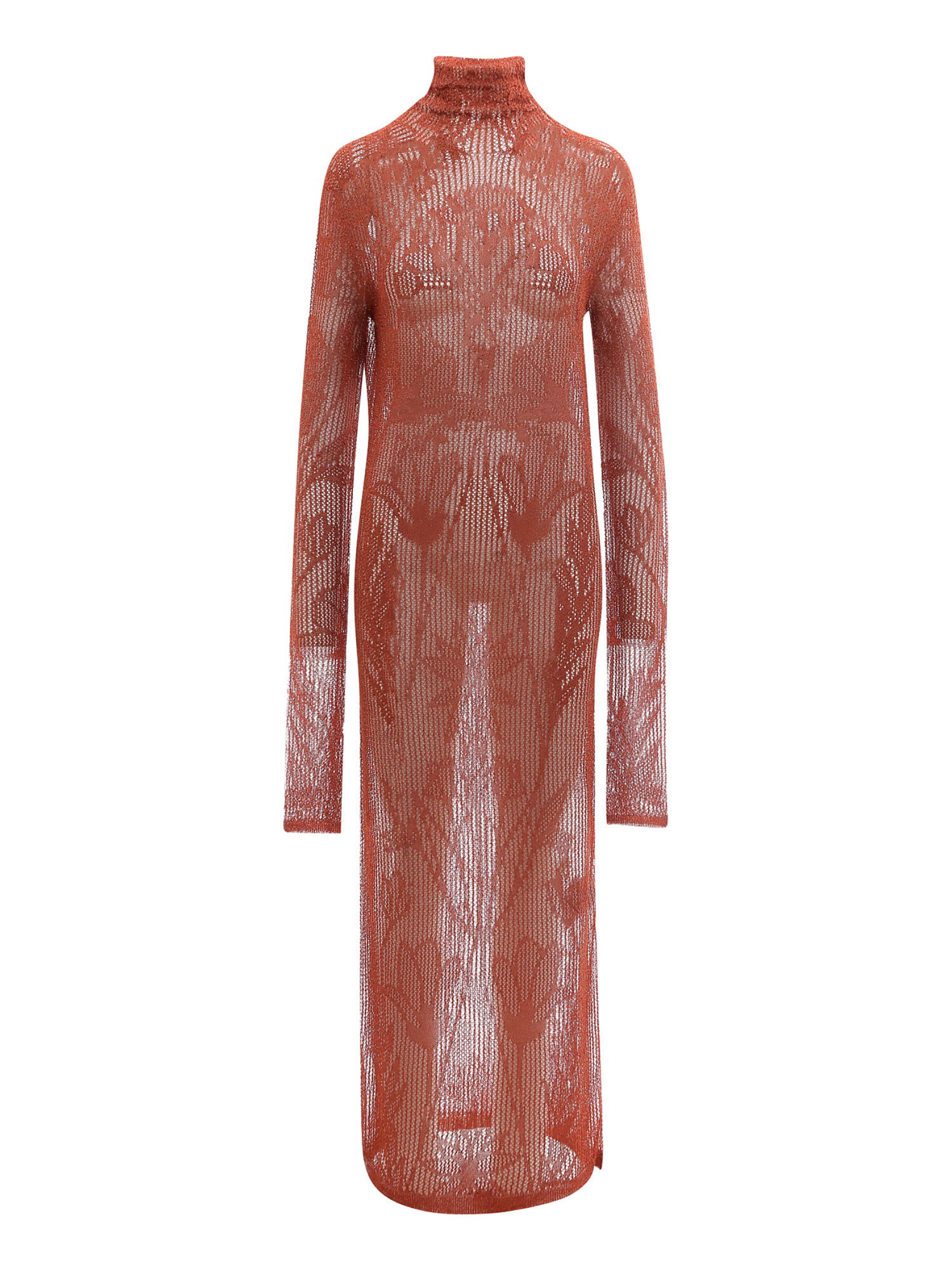 Dsquared2 Femme Robes Orange Synthetic Fibers