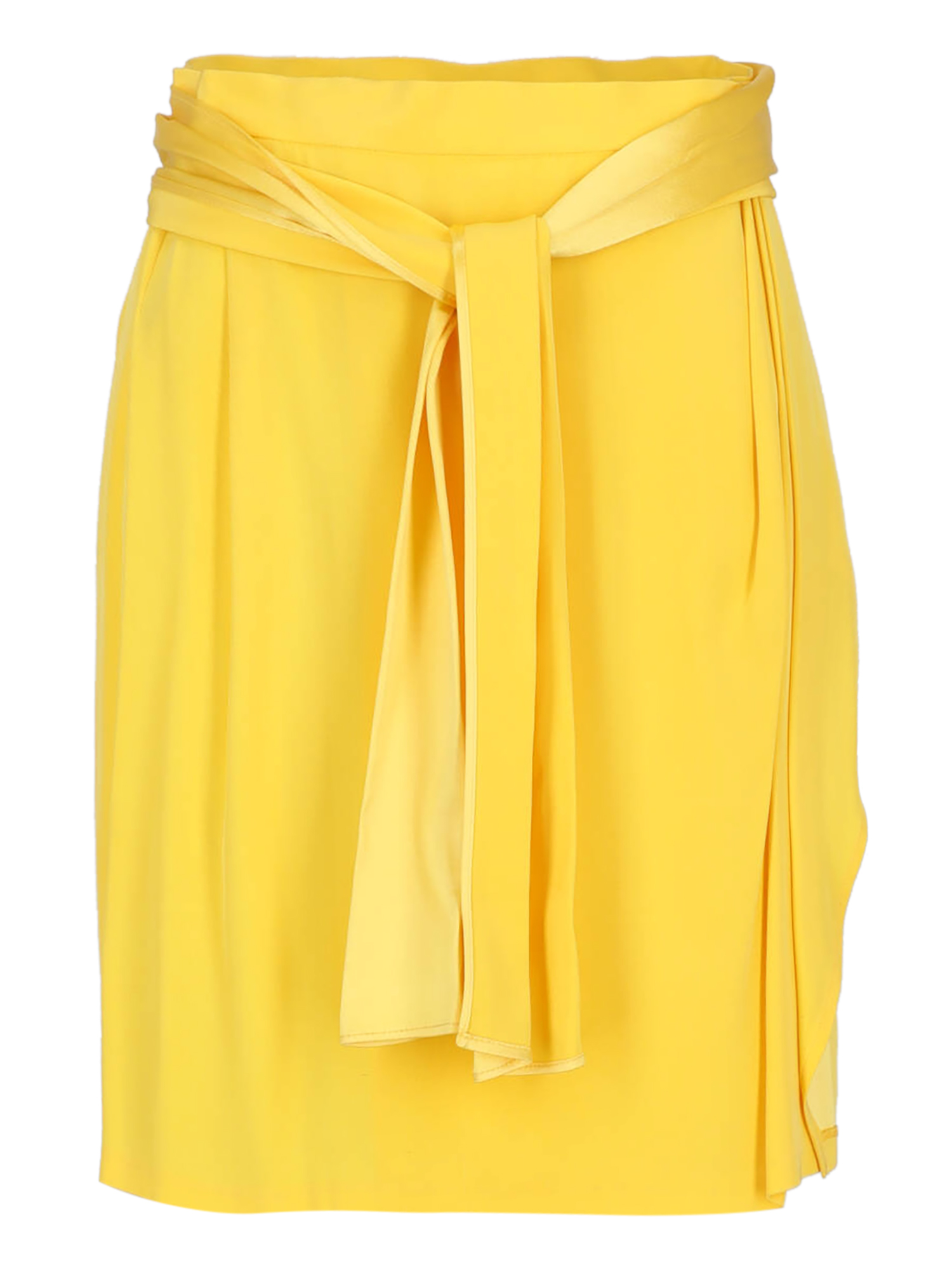 Women's Skirts - Saint Laurent - In Yellow Synthetic Fibers