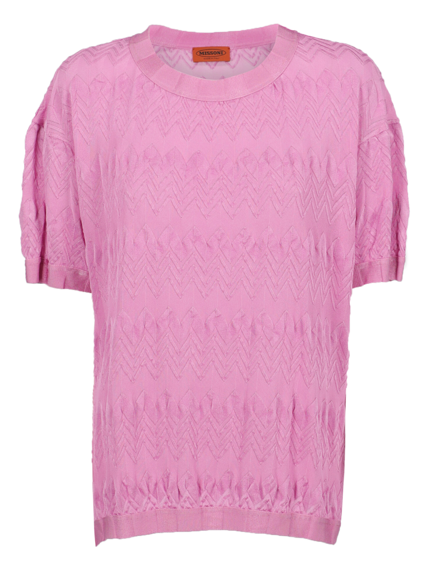 Missoni Femme T-shirts et tops Pink Synthetic Fibers