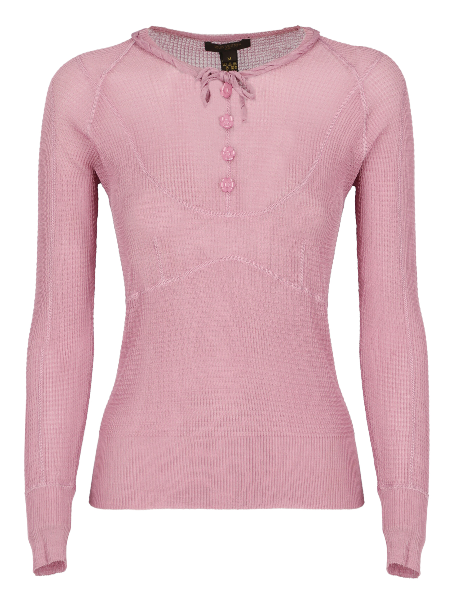 Louis Vuitton Femme T-shirts et tops Pink Synthetic Fibers