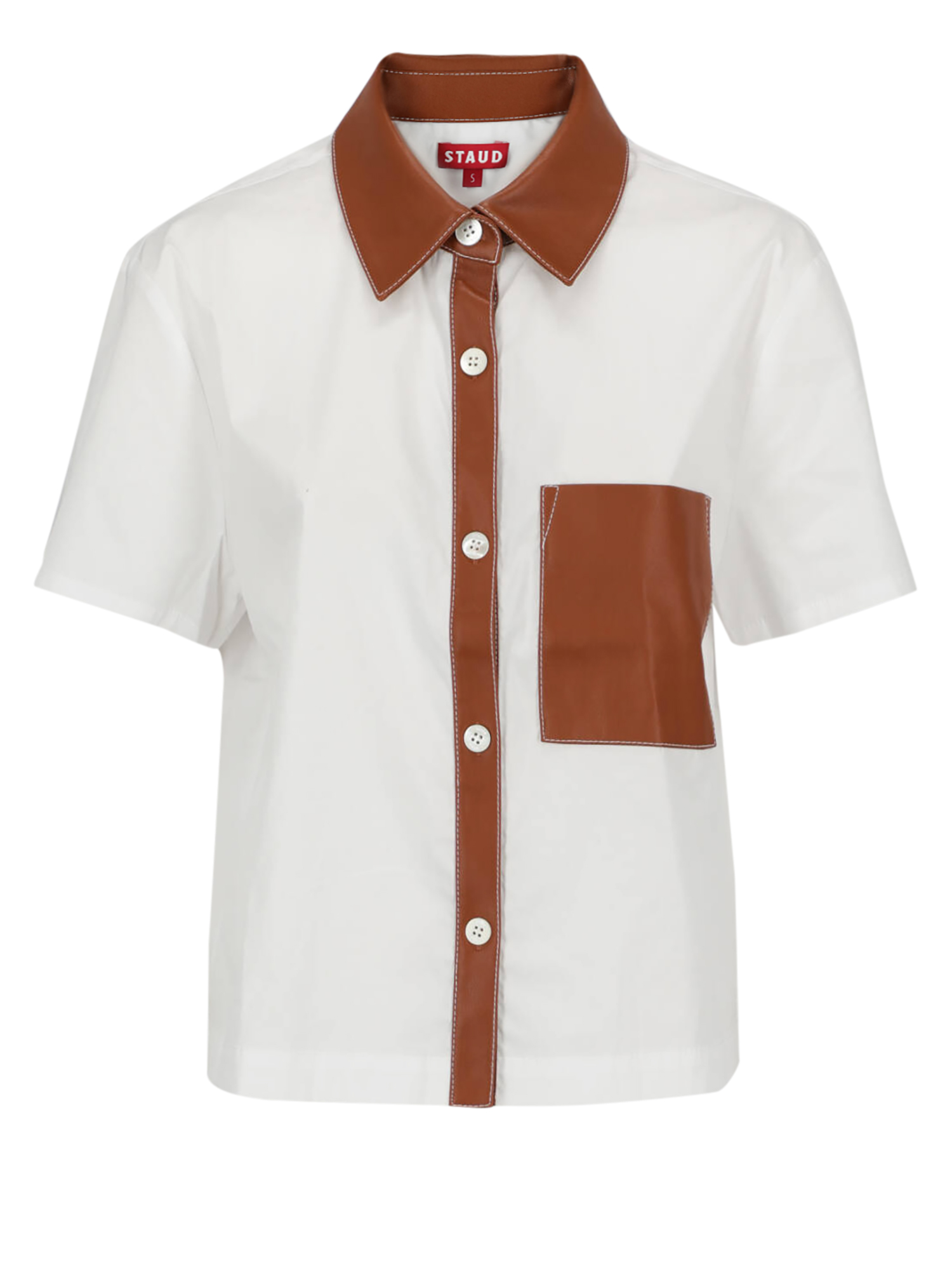 Condition: New With Tag, Solid Color Cotton, Color: Camel Color, White - S -  -