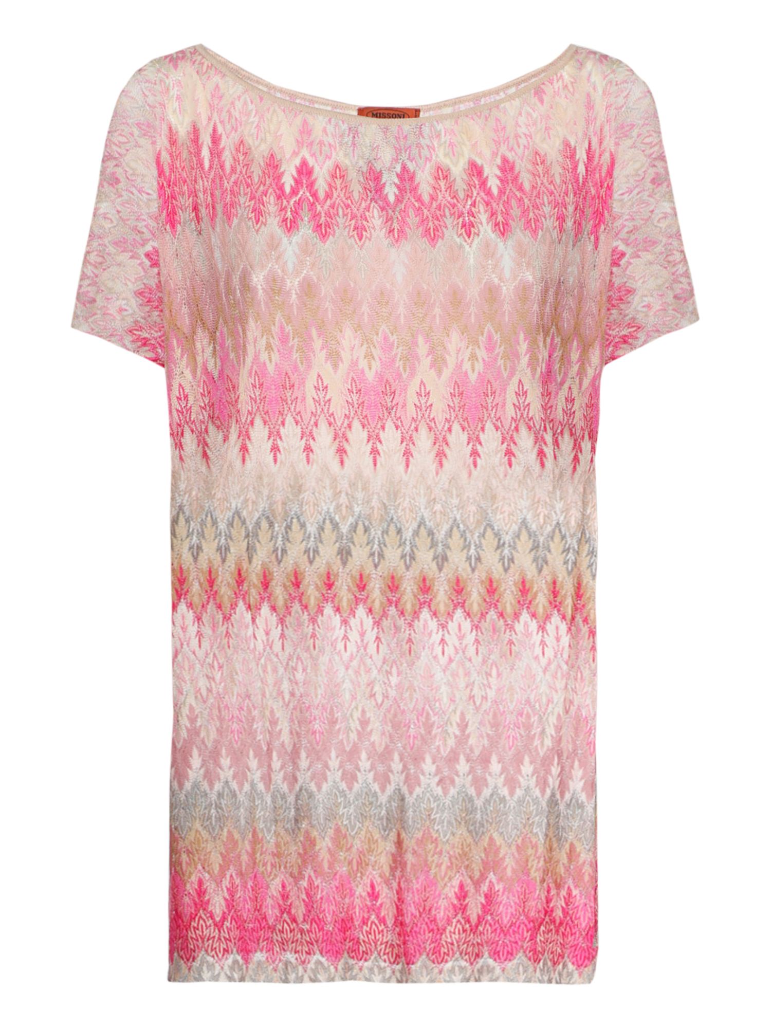 Missoni Femme T-shirts et tops Beige, Pink Eco-Friendly Fabric