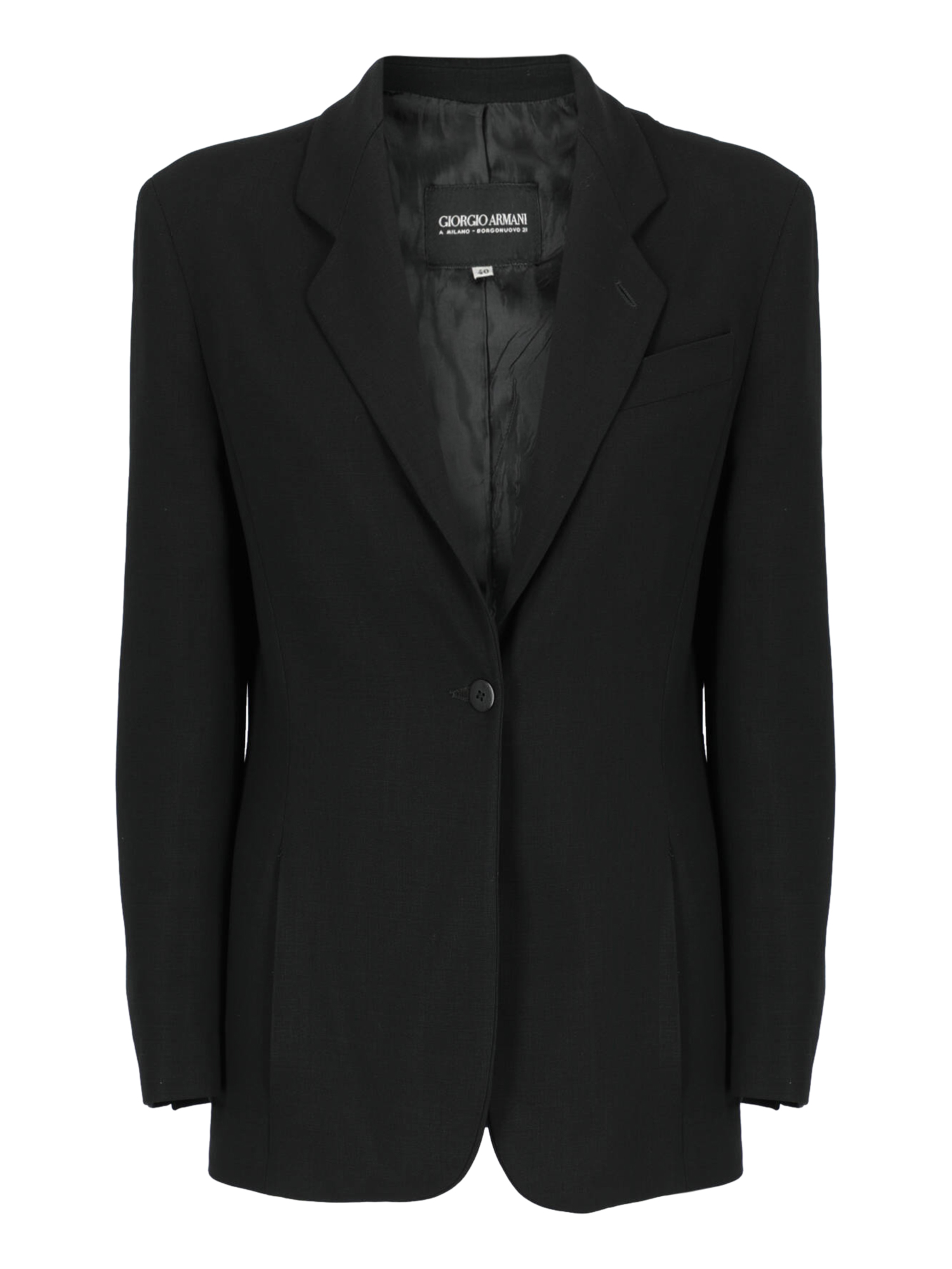 Vestes Pour Femme - Giorgio Armani - En Fabric Black - Taille:  -