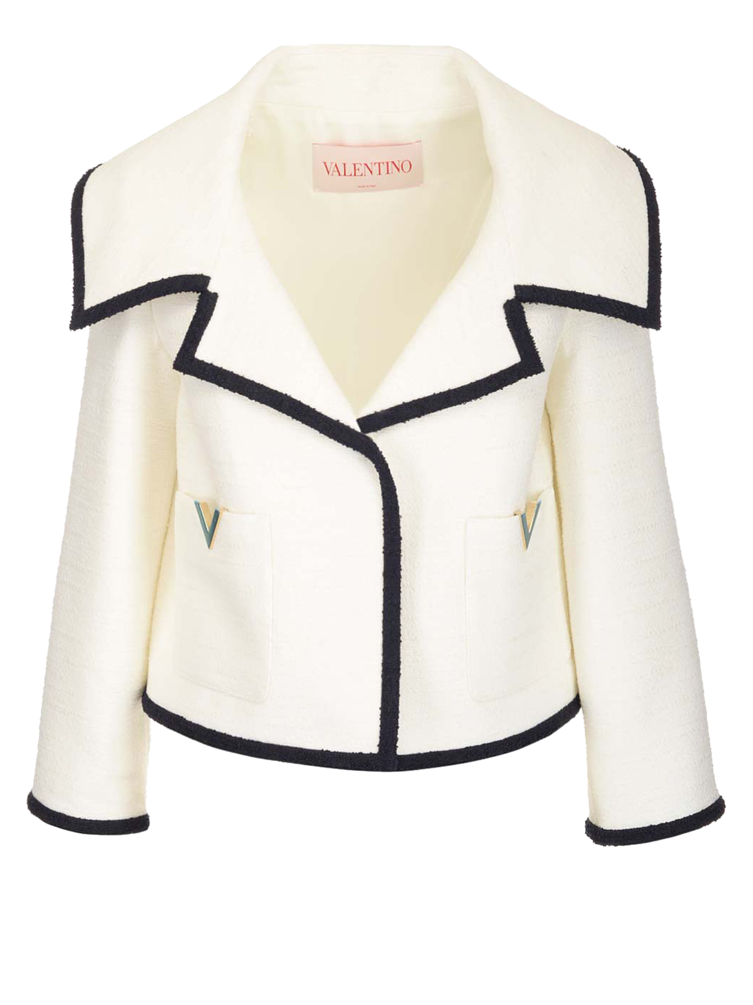Vestes Pour Femme - Valentino - En Cotton White - Taille:  -