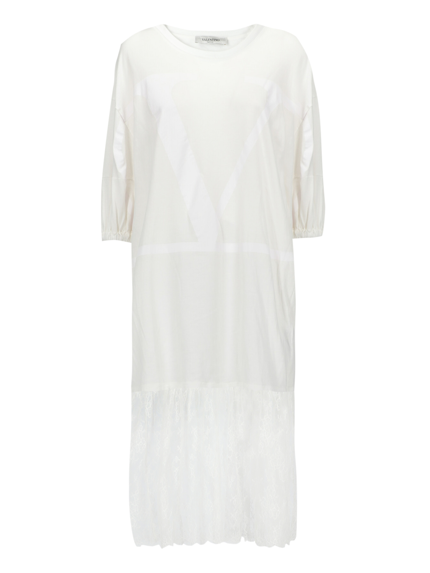 Valentino Femme Robes White Cotton