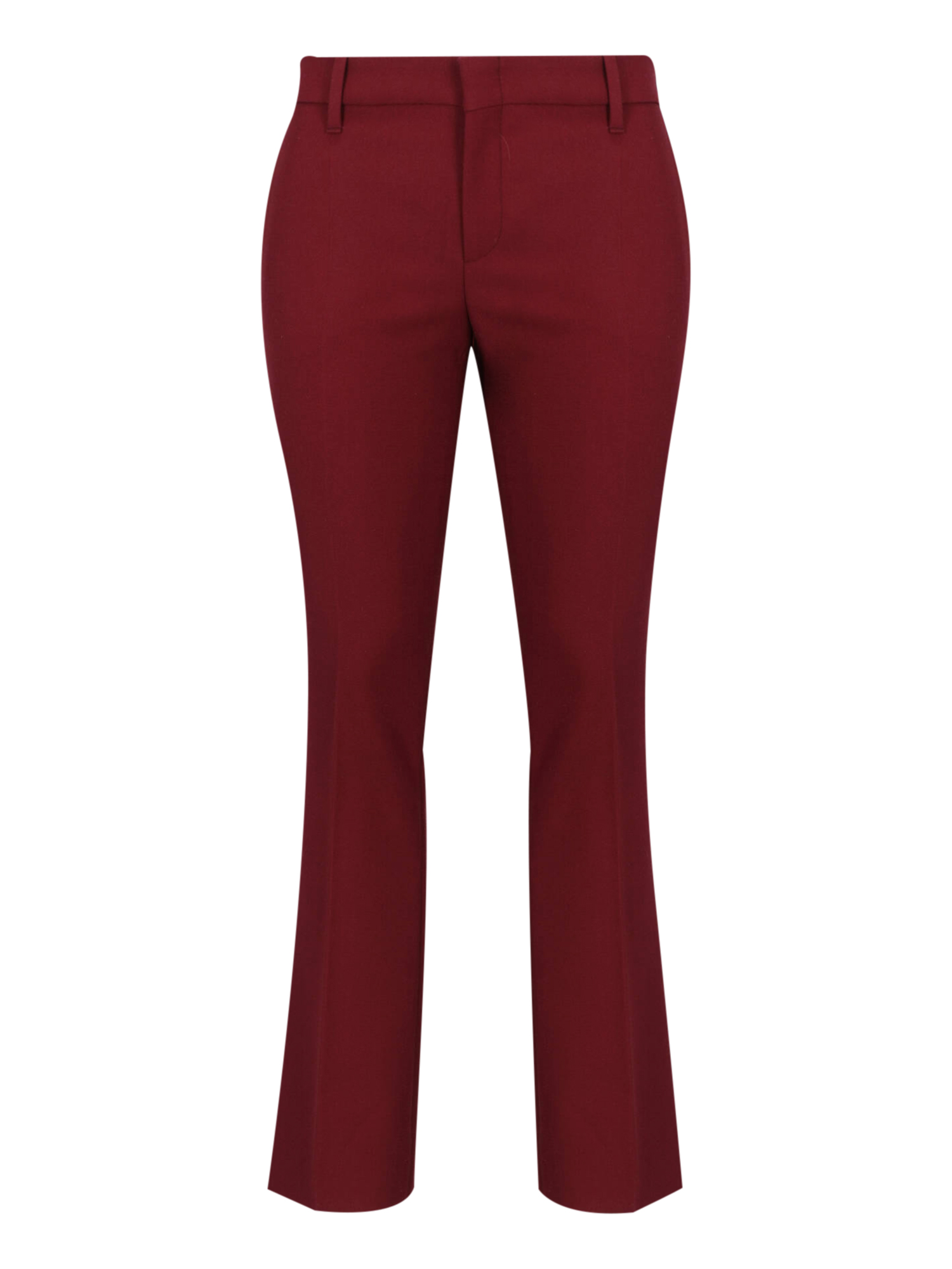 Pantalons Pour Femme - Gucci - En Wool Burgundy - Taille:  -