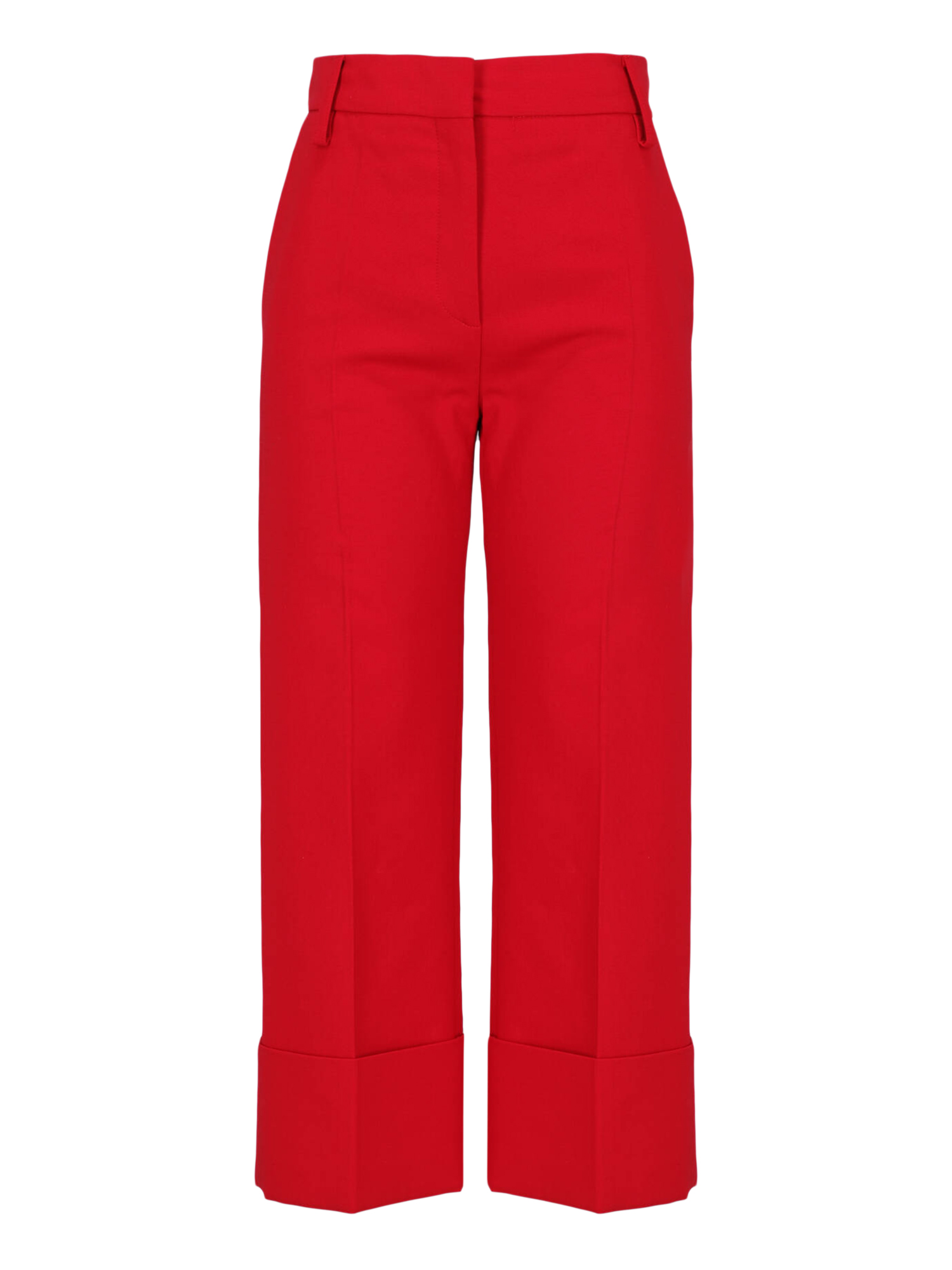 Pre-owned Valentino Women's Trousers -  - In Red Wool