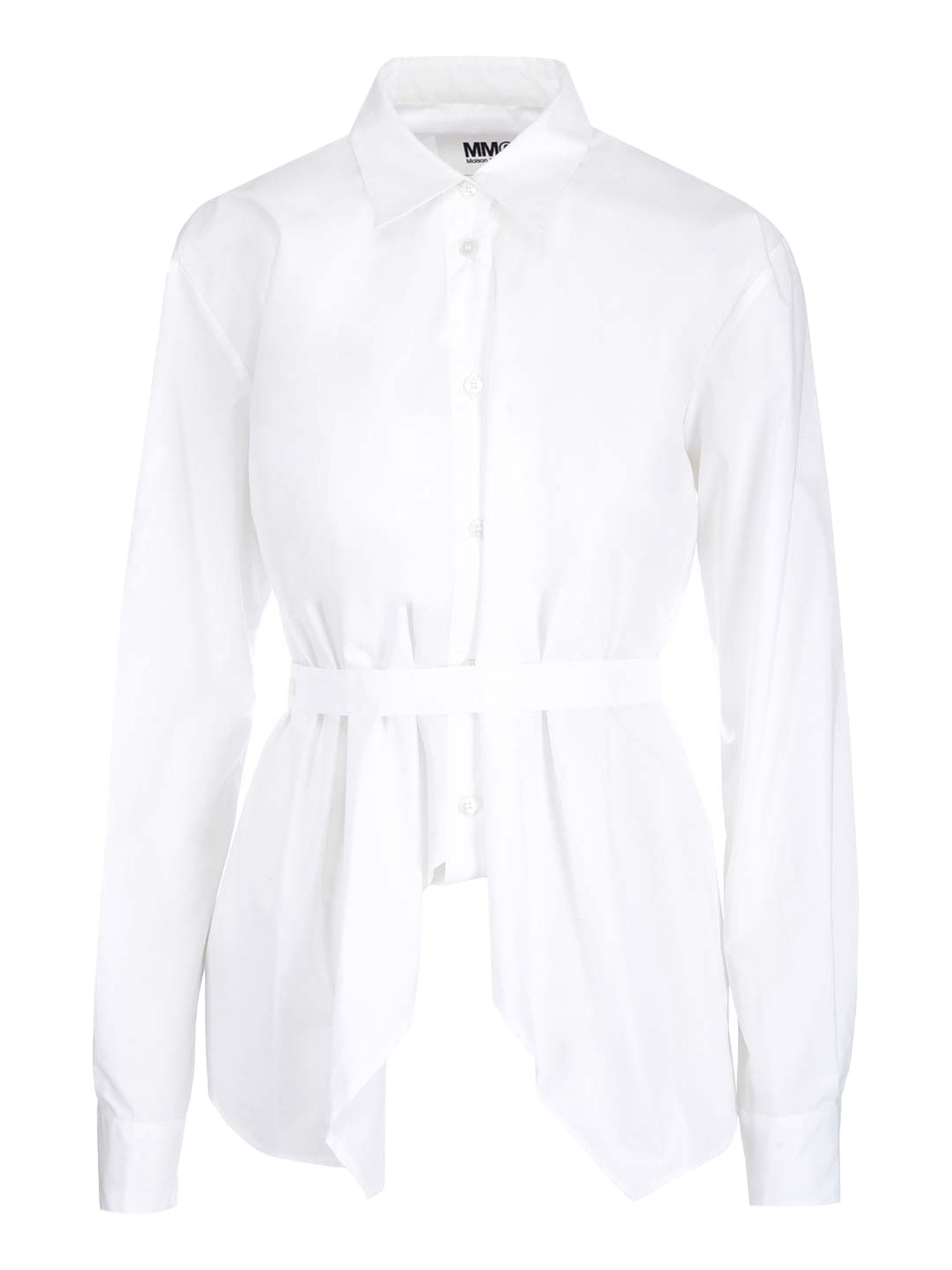 Mm6 Maison Margiela Femme T-shirts et tops White Cotton
