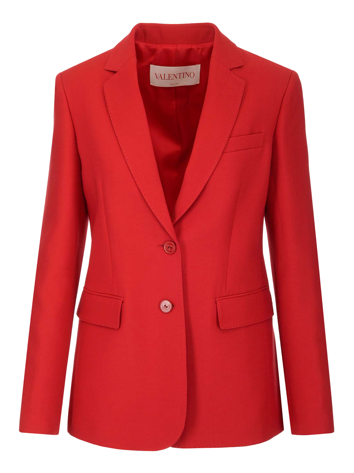 Vestes Pour Femme - Valentino - En Wool Red - Taille:  -
