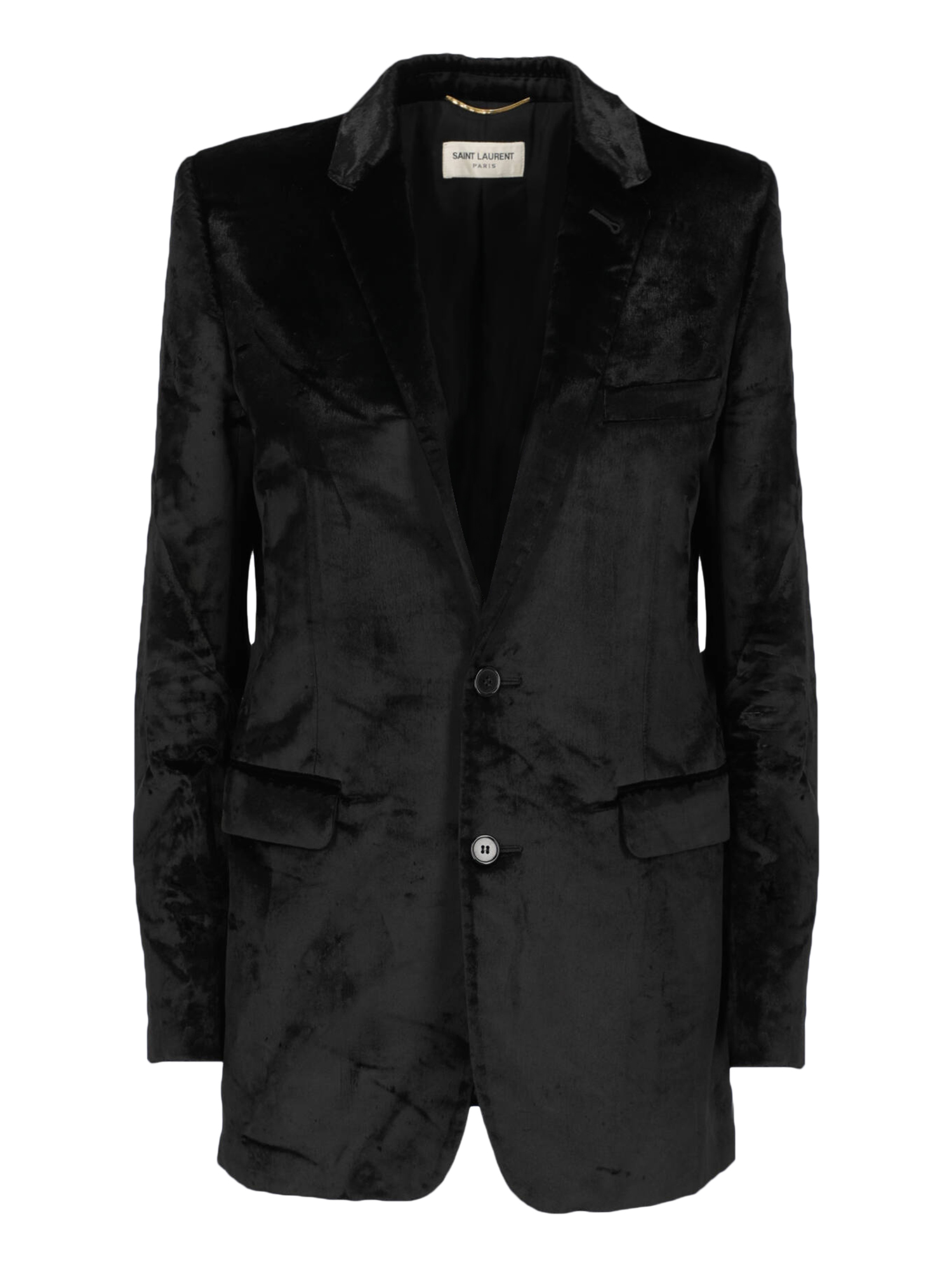 Pre-owned Saint Laurent Women's Jackets -  - In Black Synthetic Fibers