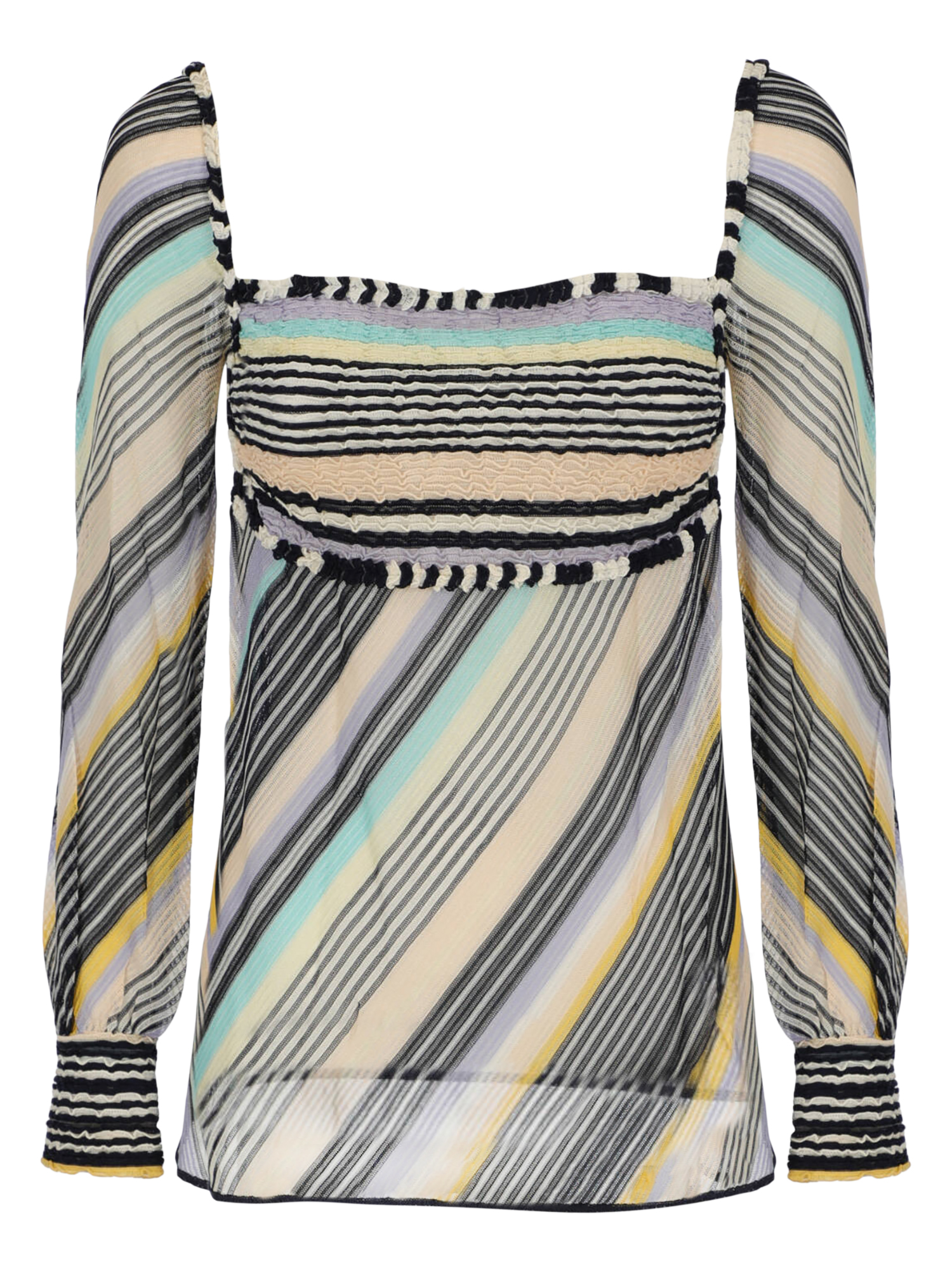 Pre-owned Missoni T-shirts And Top In Beige, Black