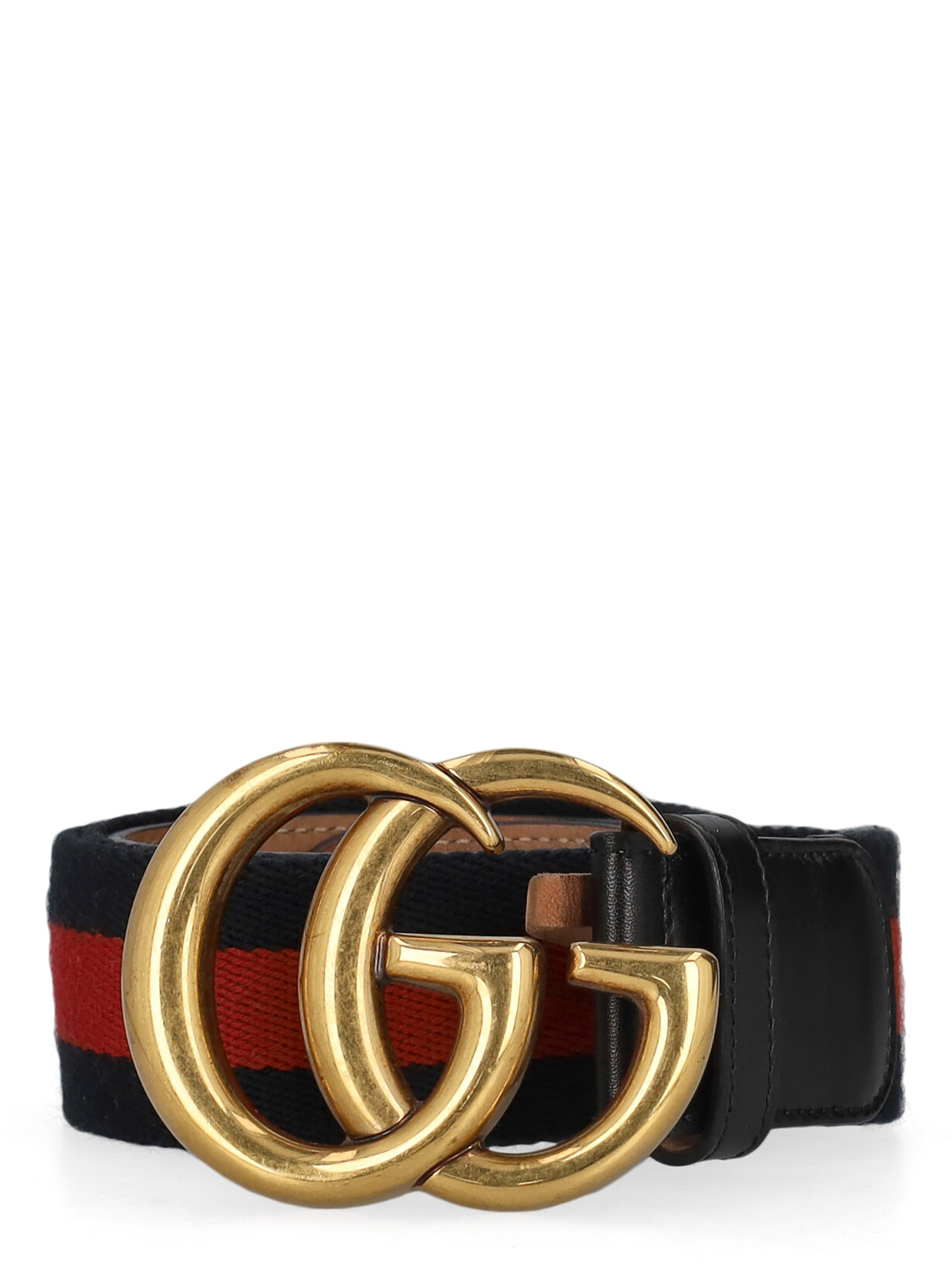 Pre-owned Gucci Women's Belts -  - In Navy, Red Xs