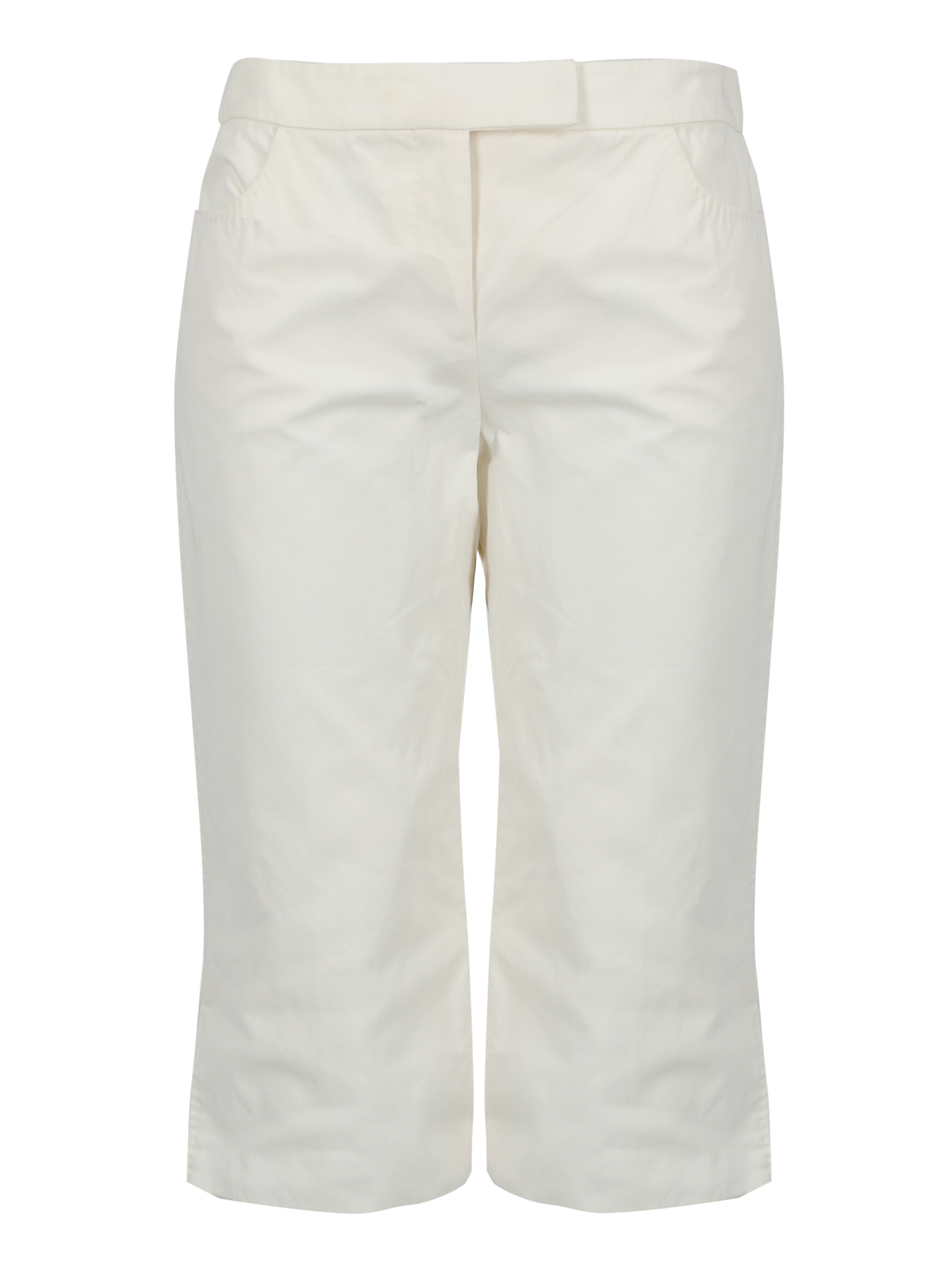 Alexander Mcqueen Femme Pantalons White Cotton
