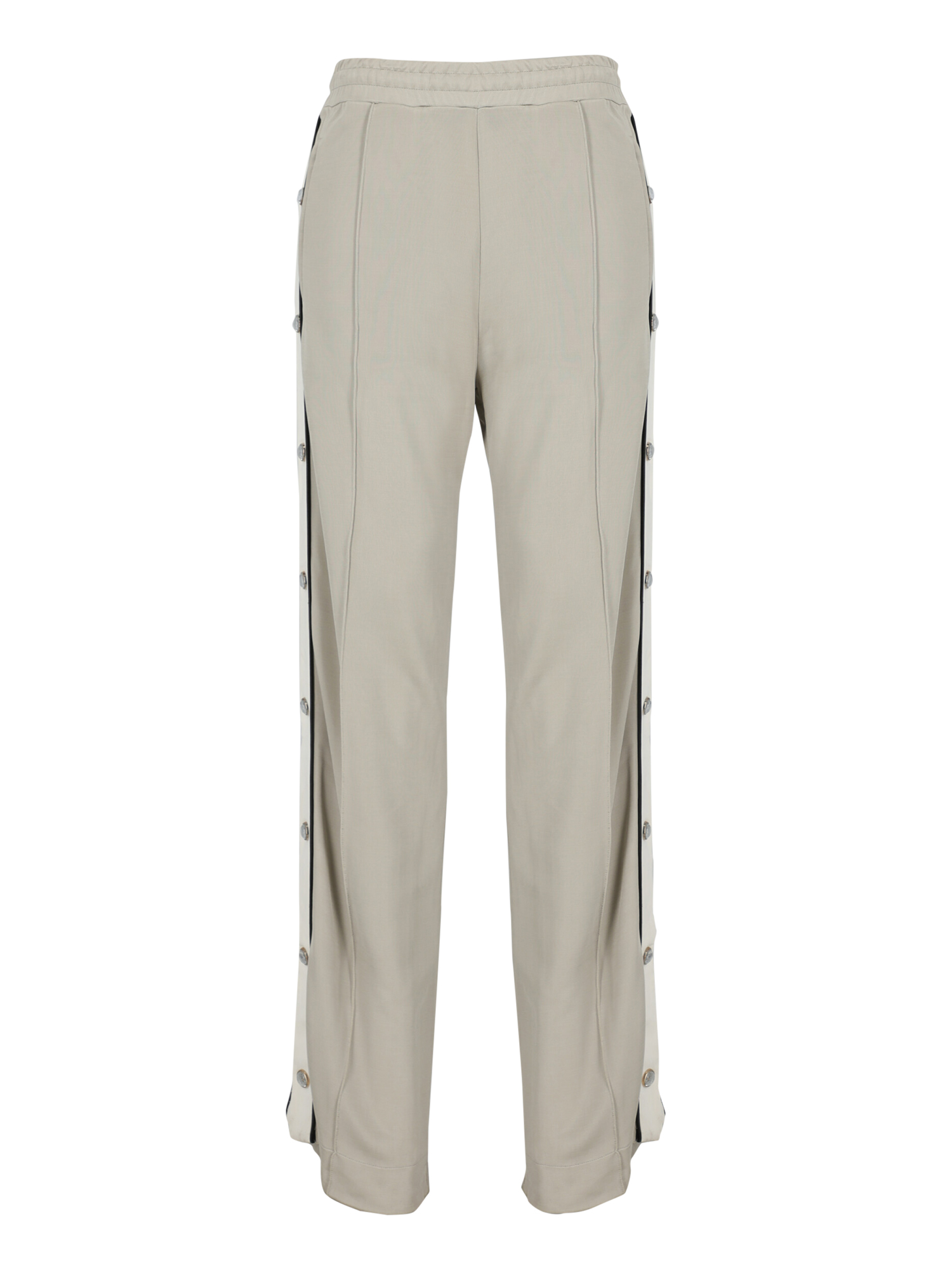Alessandra Rich Femme Pantalons Grey Synthetic Fibers
