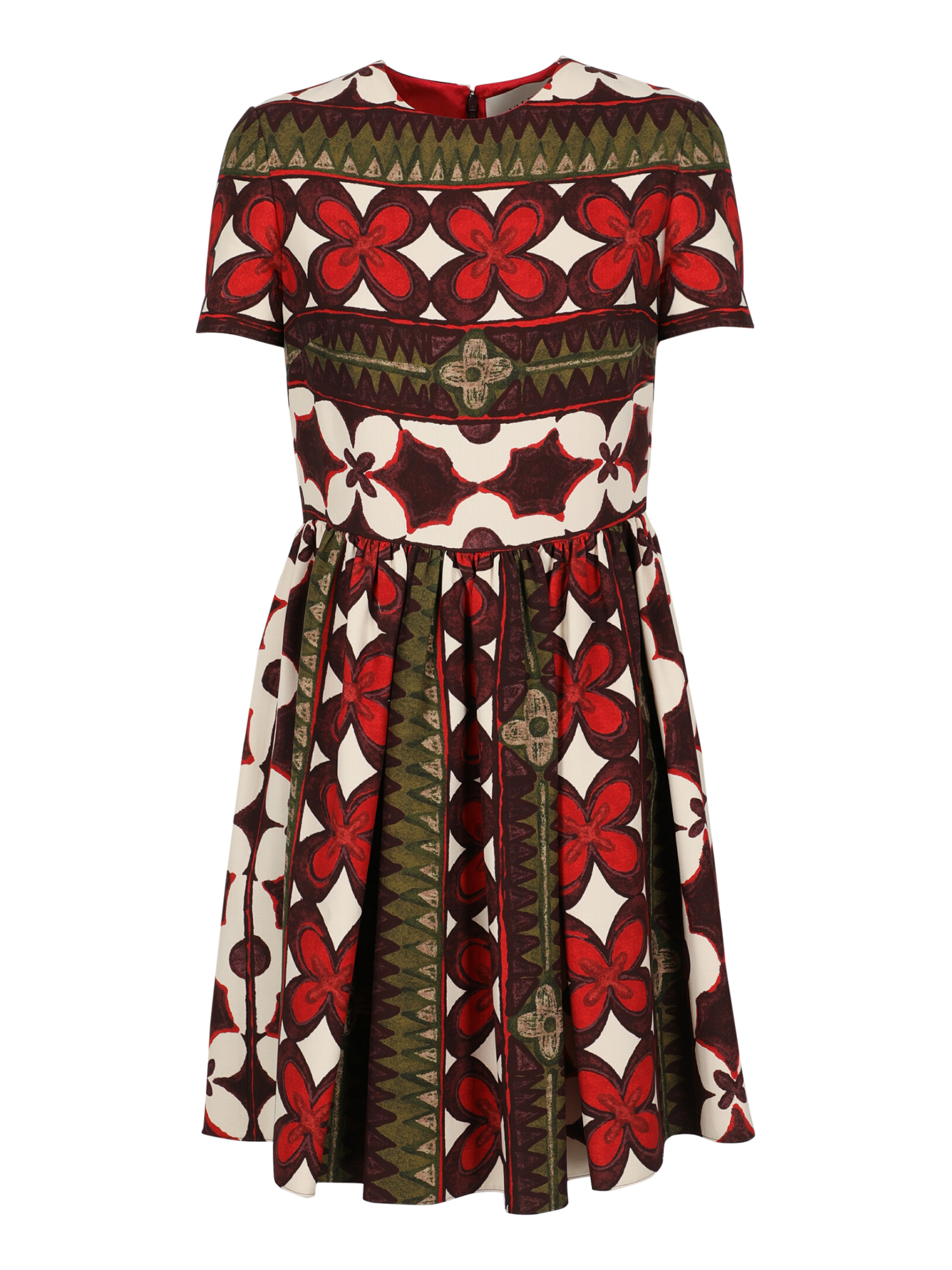 Valentino Femme Robes Multicolor Wool