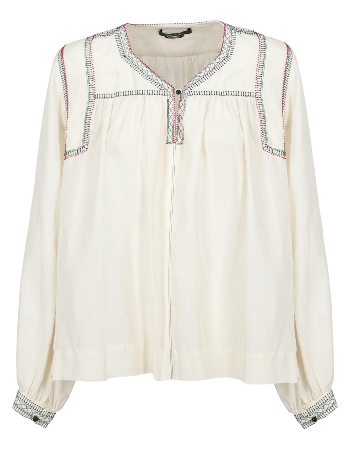 T-shirts Et Tops Pour Femme - Isabel Marant - En Silk White - Taille:  -
