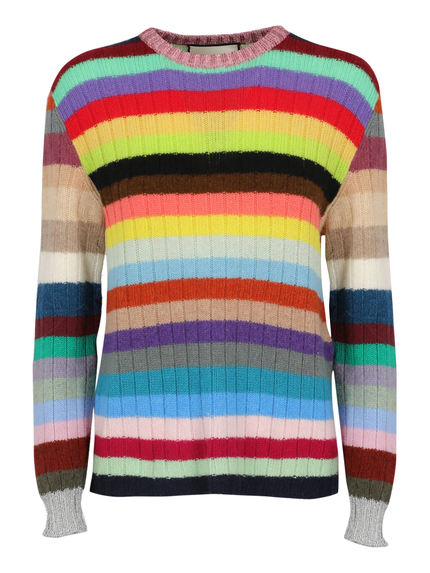 Condition: Very Good, Striped Wool, Color: Multicolor - M -  -