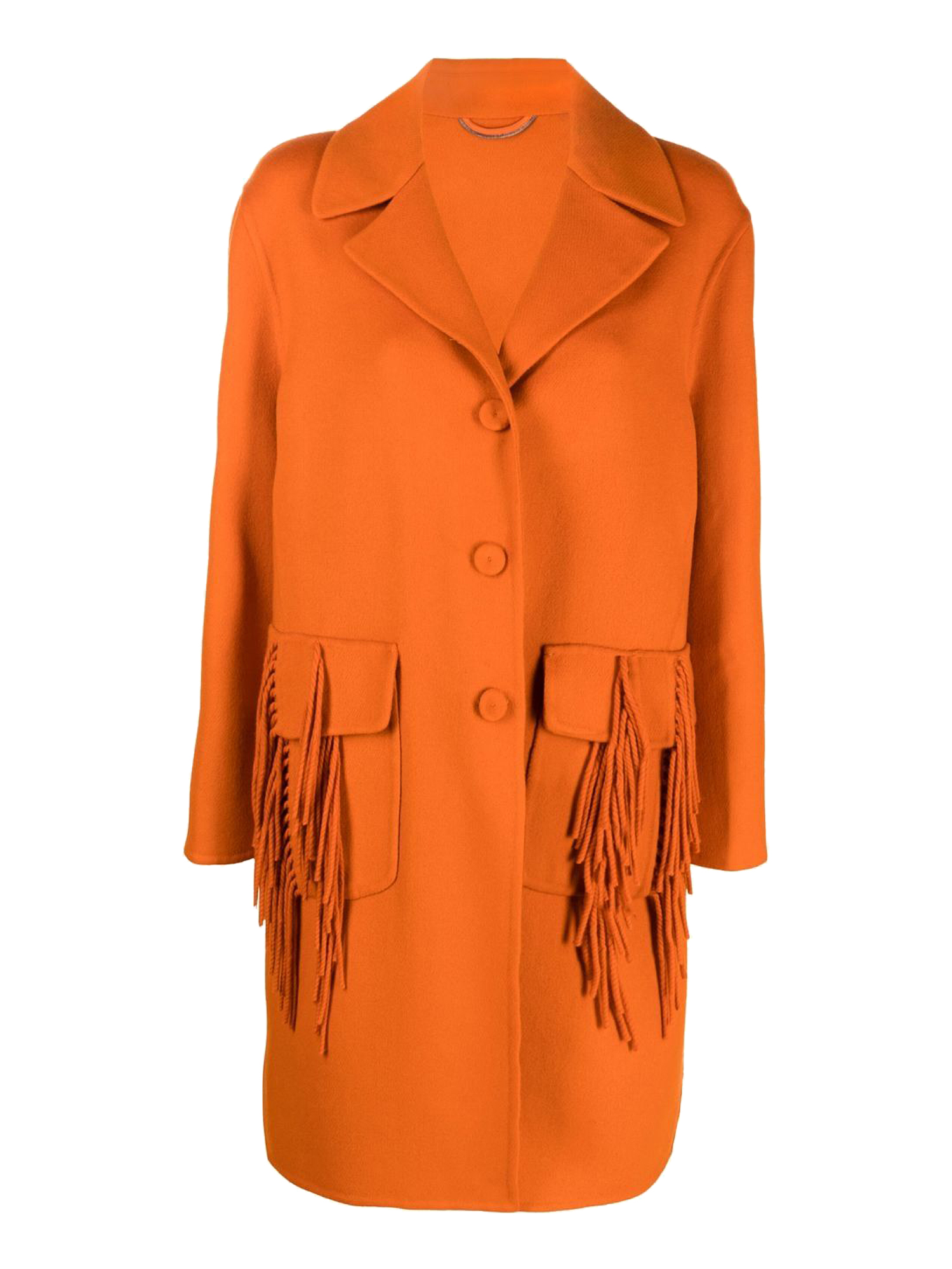 Condition: New With Tag,  Wool, Color: Orange - M - IT 42 -