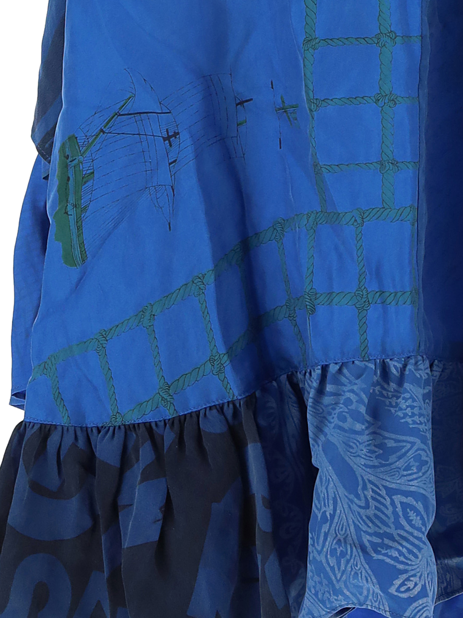 Condition: New With Tag,  Silk, Color: Blue - S - S -