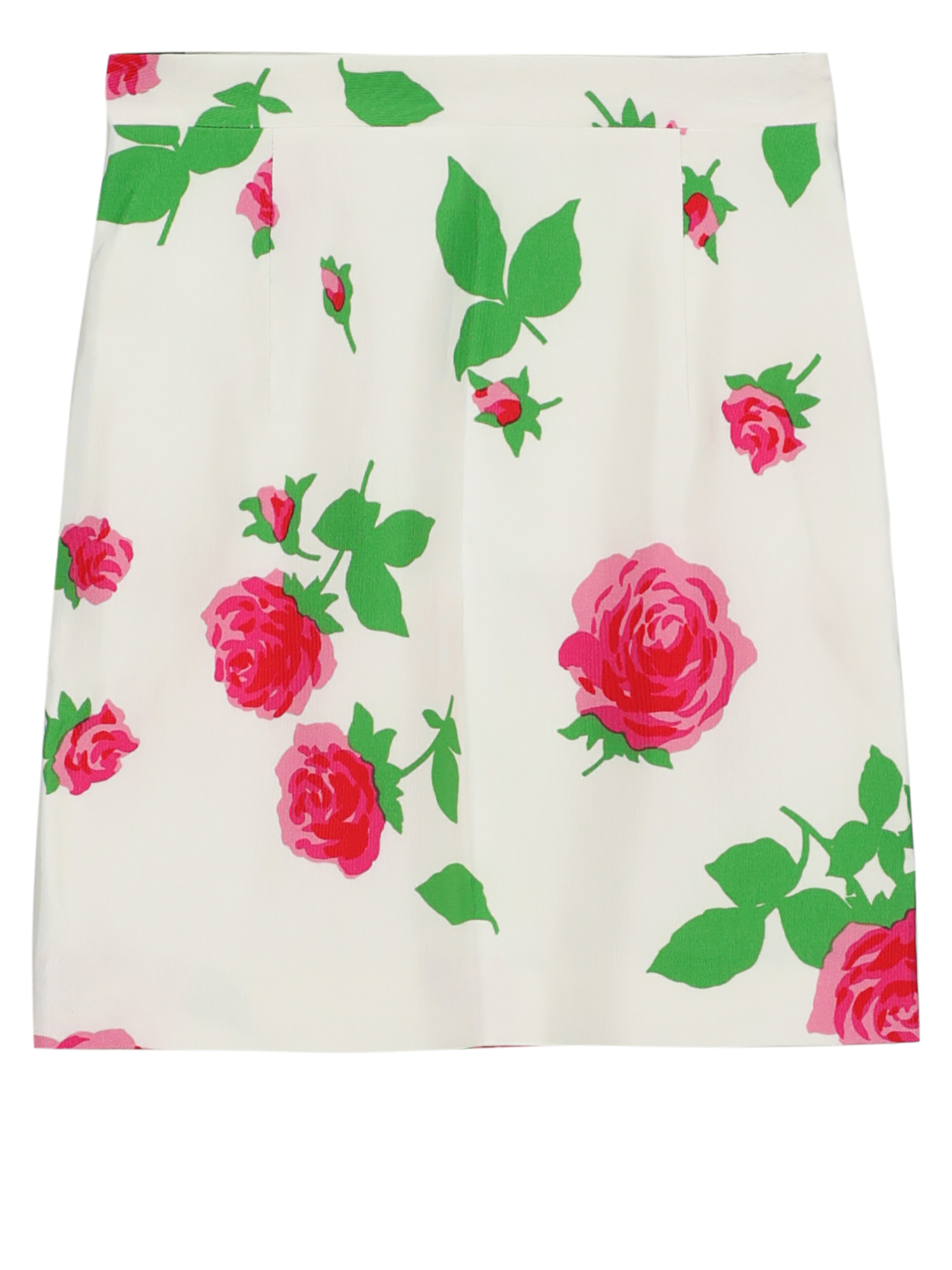 Alessandra Rich Femme Jupes Green, Pink, White Fabric